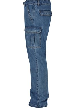 URBAN CLASSICS Bequeme Jeans Urban Classics Herren Straight Leg Cargo Jeans