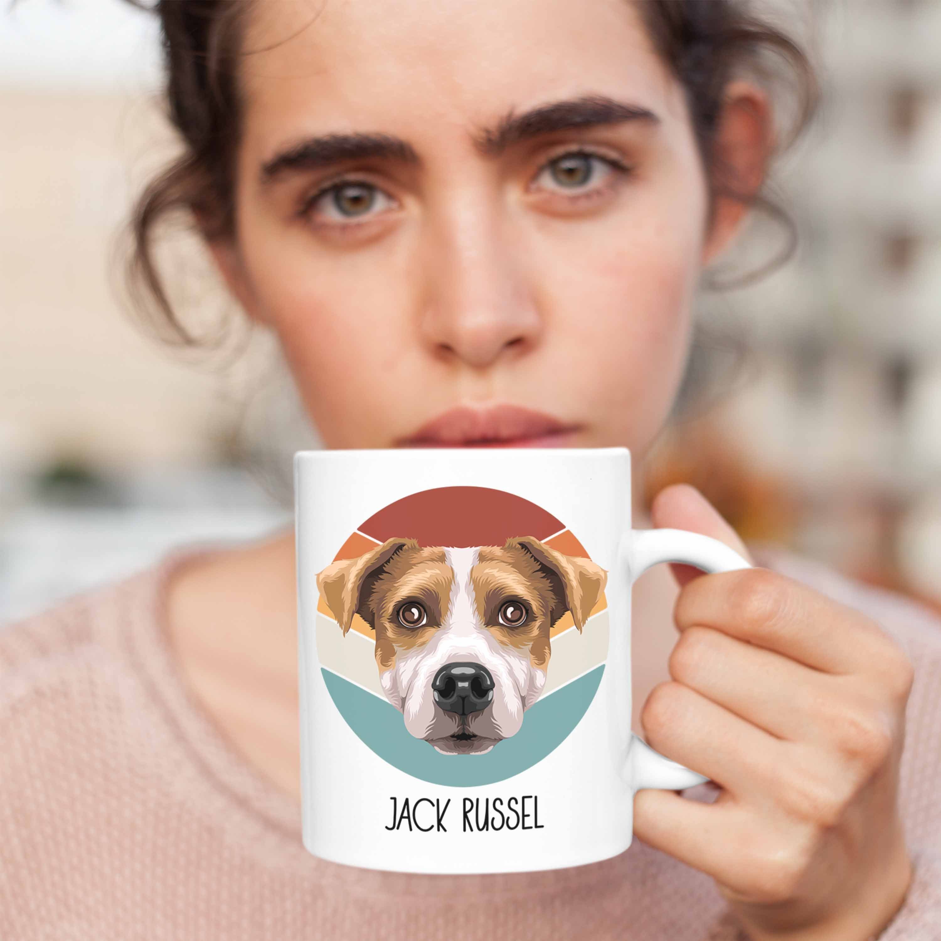 Lustiger Besitzer Geschenkidee Russel Jack Weiss Trendation Tasse Tasse Spruch Jack Geschenk