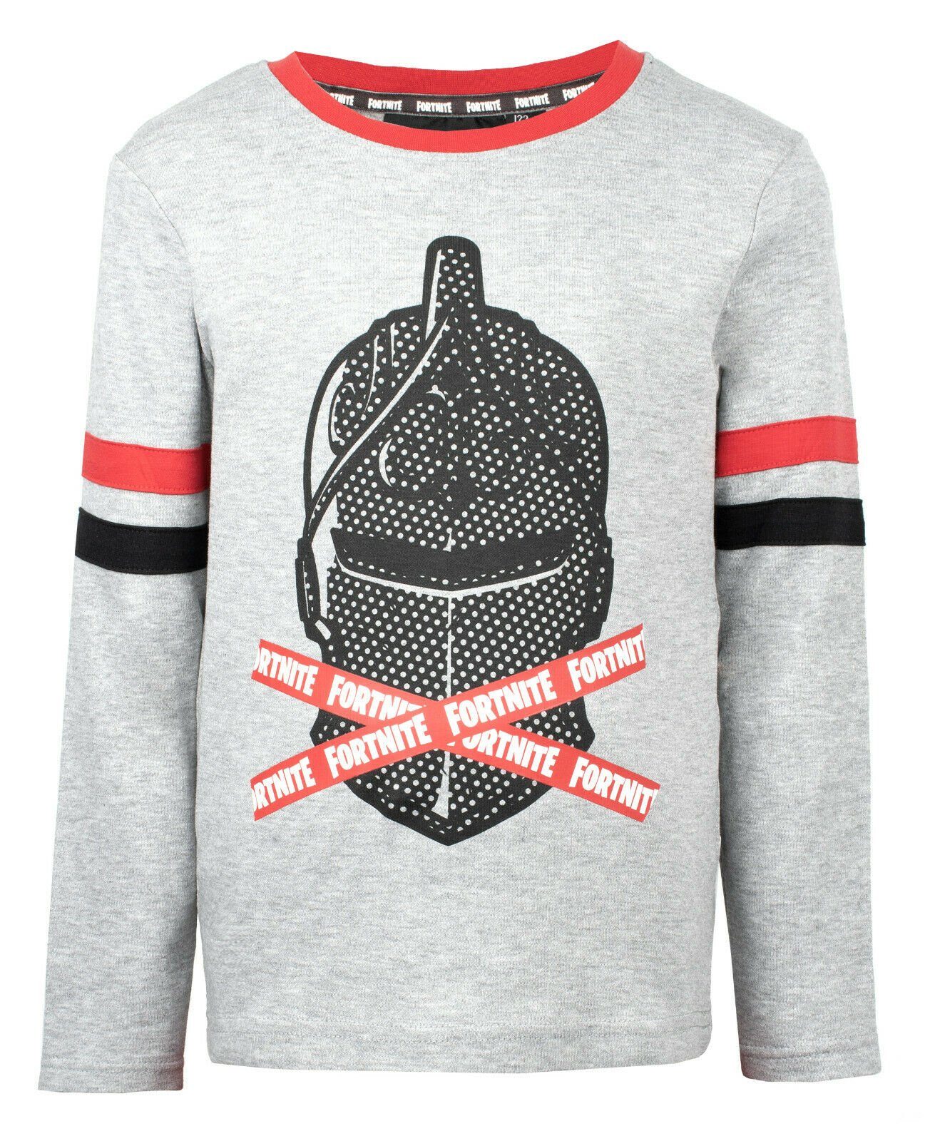 Fortnite Pyjama Fortnite Schlafanzug Langer Pyjama Jungen Schlafi für Gamer Longsleeve Kinderschlafanzug Gr. 122 128 140 152 164