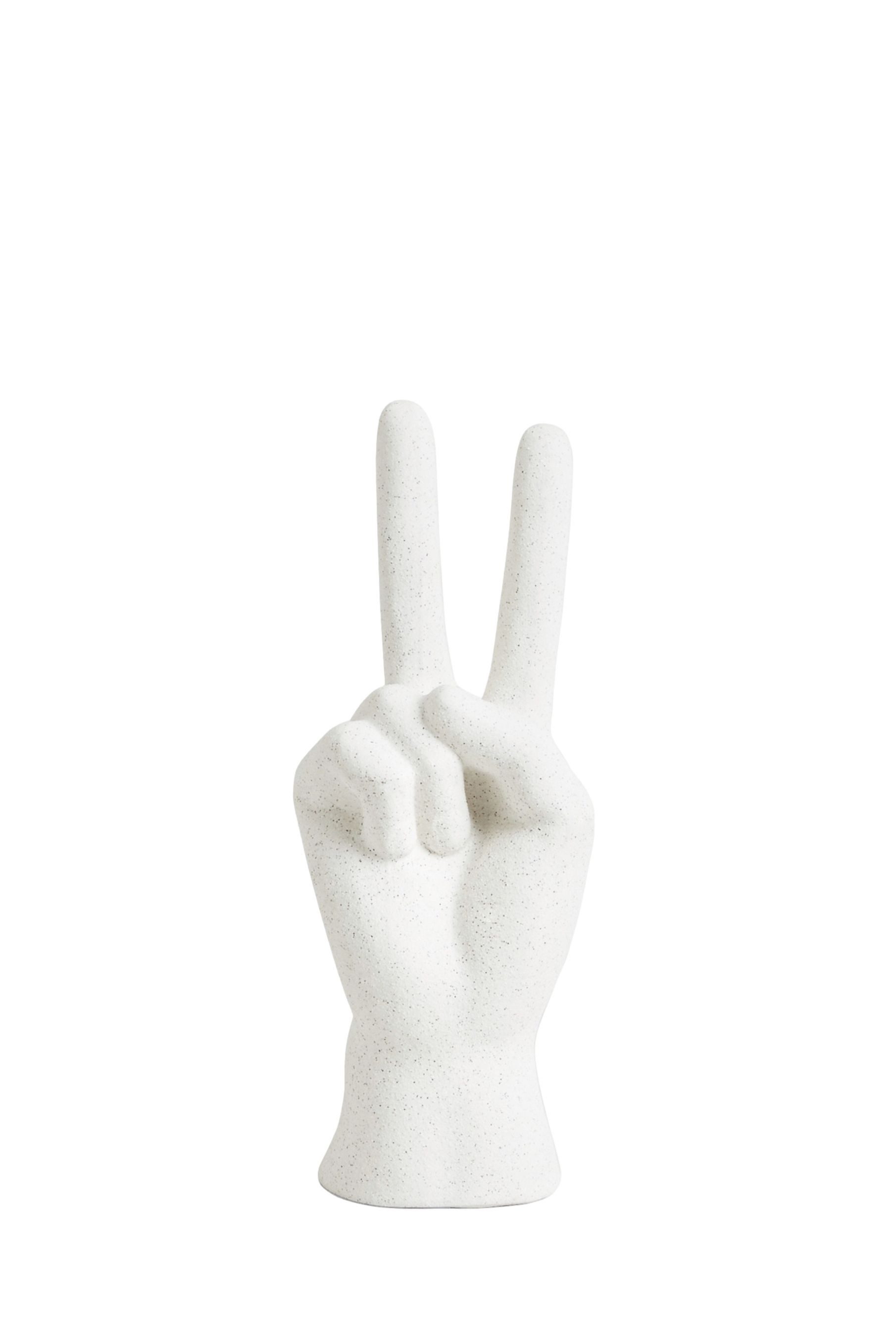 Dekoobjekt Peace-Hand Deko