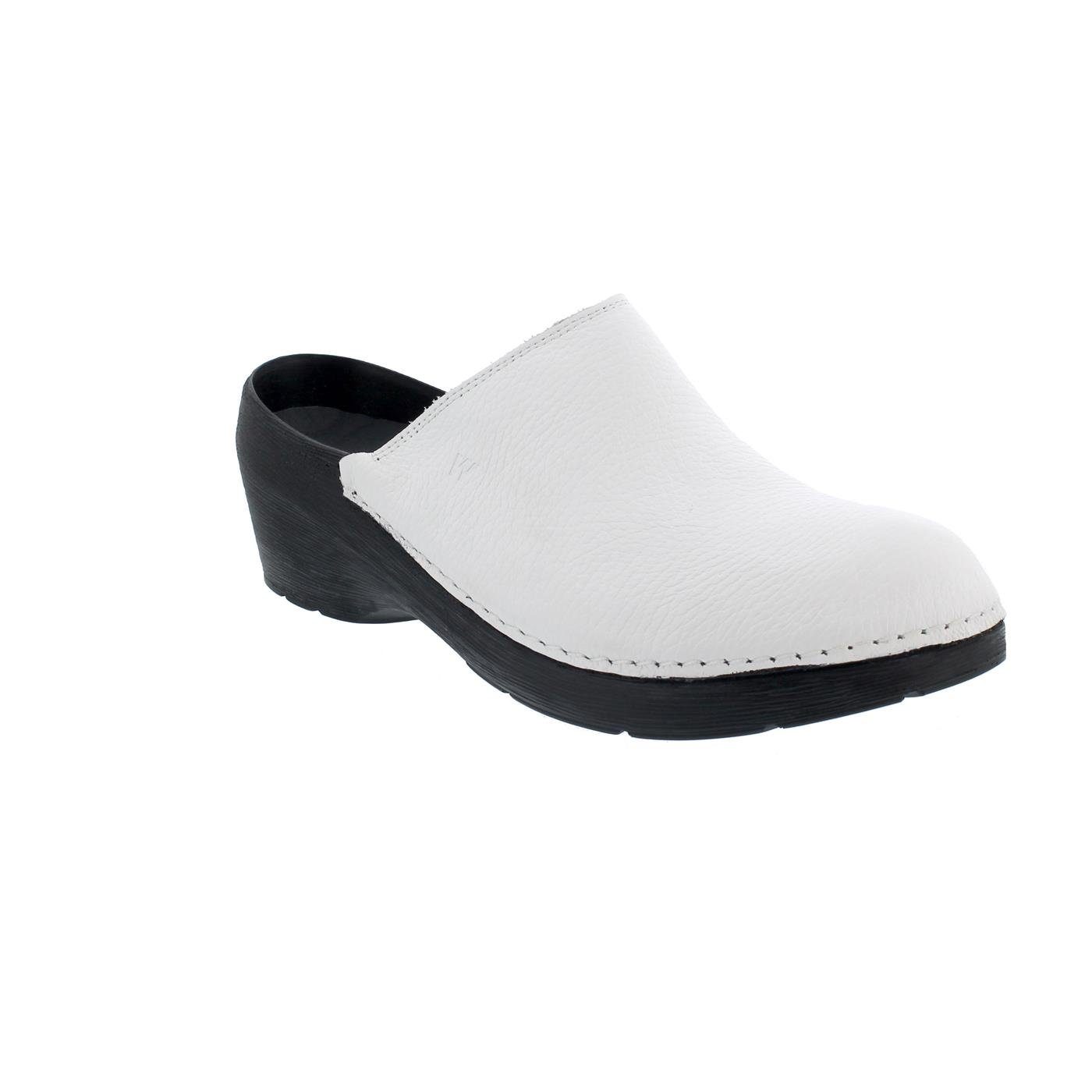 WOLKY Wolky Clog, Printed leather - Glattleder, White 0607570-100 Clog