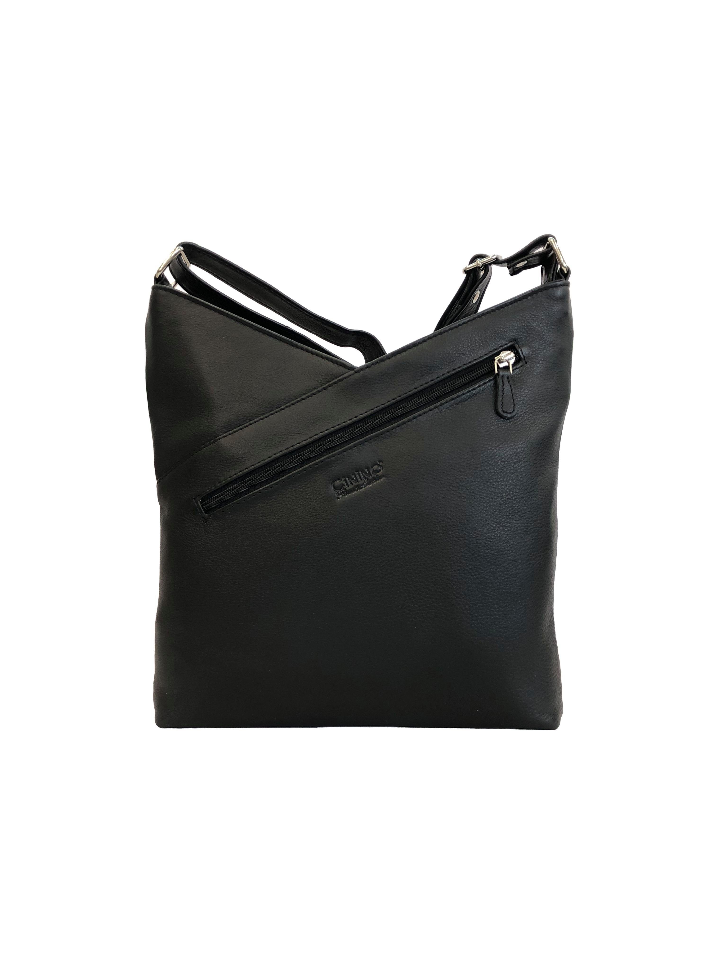 Cinino Handtasche Selina, Umhängetasche Ledertasche