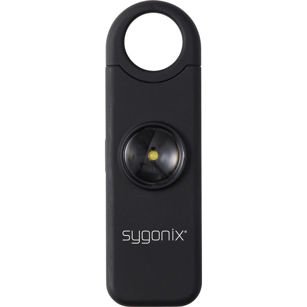 Sygonix Sygonix Taschenalarm Schwarz mit LED 130 dB SY-7187514 Alarmanlage