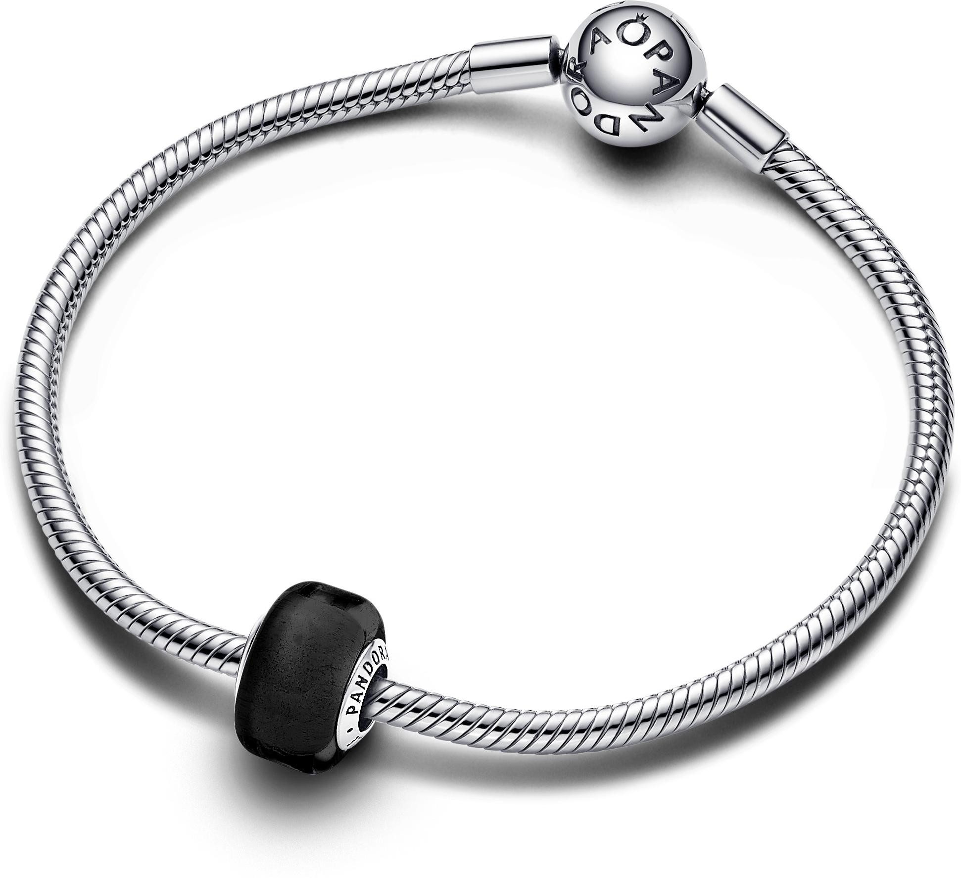 Pandora Kettenanhänger Pandora Schwarzes Murano-Glas Mini-Charm 793117C00 A günstig online kaufen
