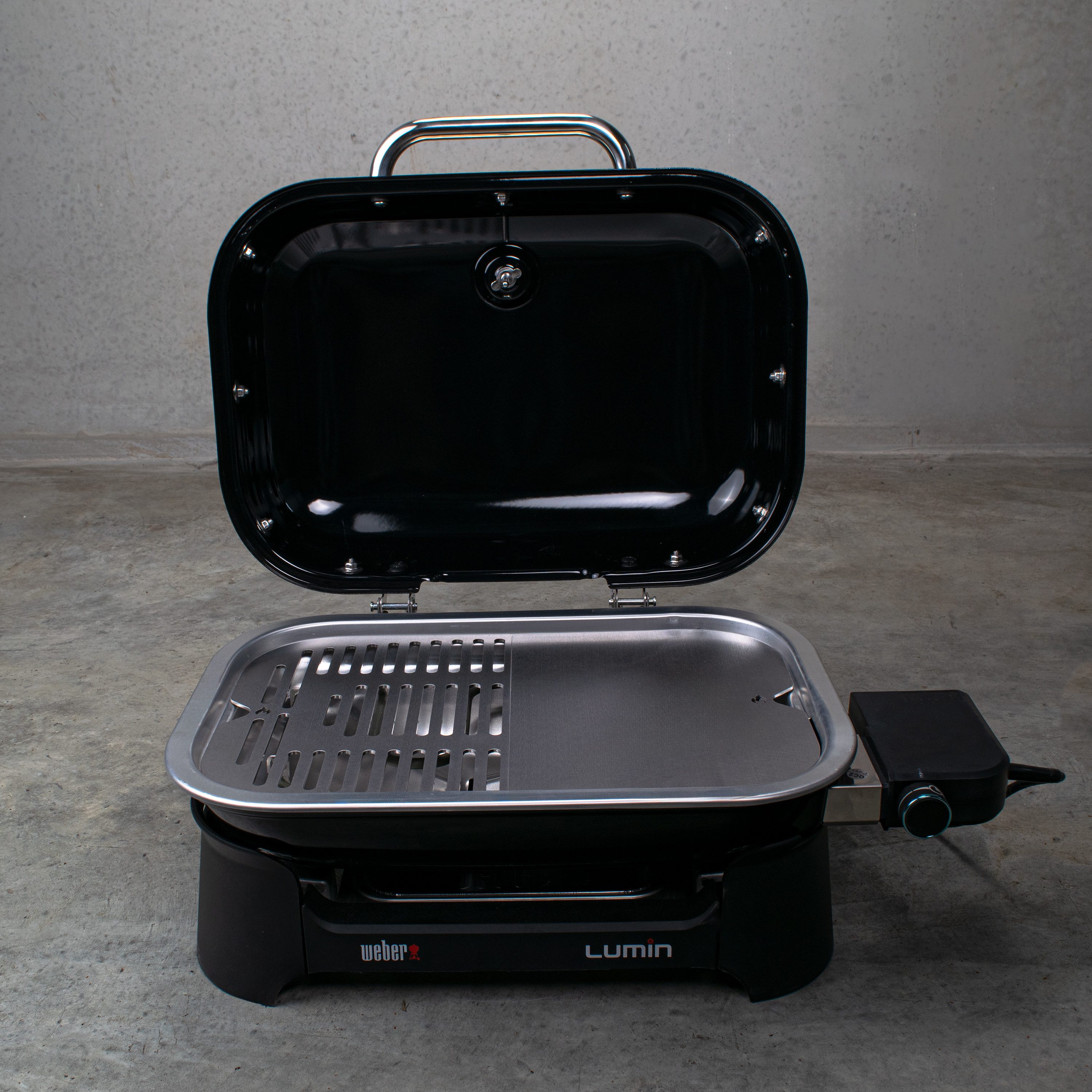 Grillrost.com BBQ Grillrost BBQ Plancha passend für Weber Lumin Compact, Made in Germany – Bild 5 von 5