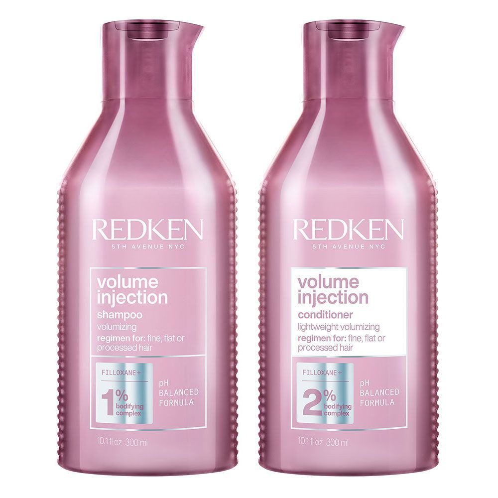 Haarpflege-Set REDKEN Volume Injection Shampoo + Conditioner 2-tlg. Set