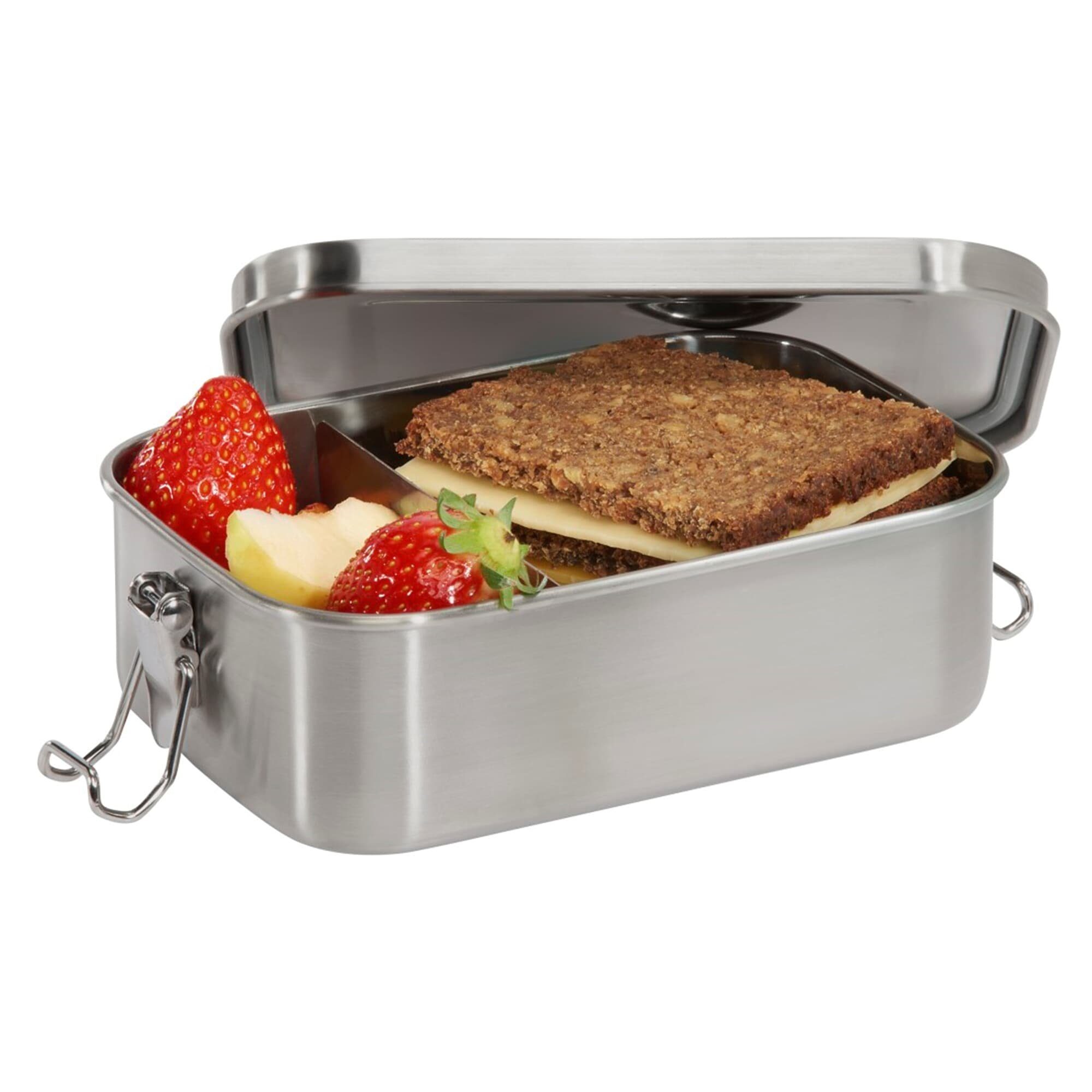 Step by Step Lunchbox Edelstahllunchbox mit Trennwand, Edelstahl, (1-tlg)