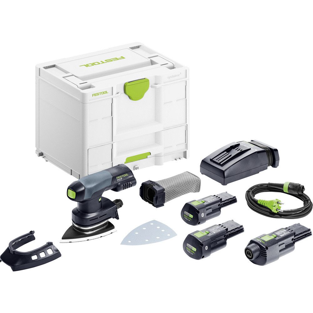 FESTOOL Deltaschleifer Festool DTSC 400 3,0 I-Set 578138 Akku-Deltaschleifer inkl. Akku, ink