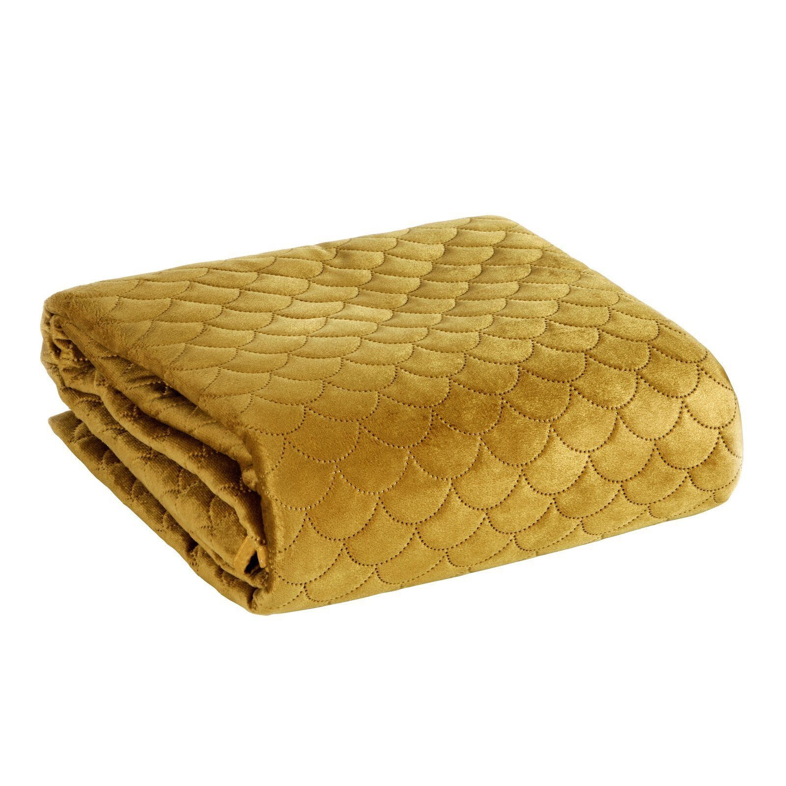 Eurofirany Bettüberwurf ARIEL, Velvet Decke Velours günstig online kaufen