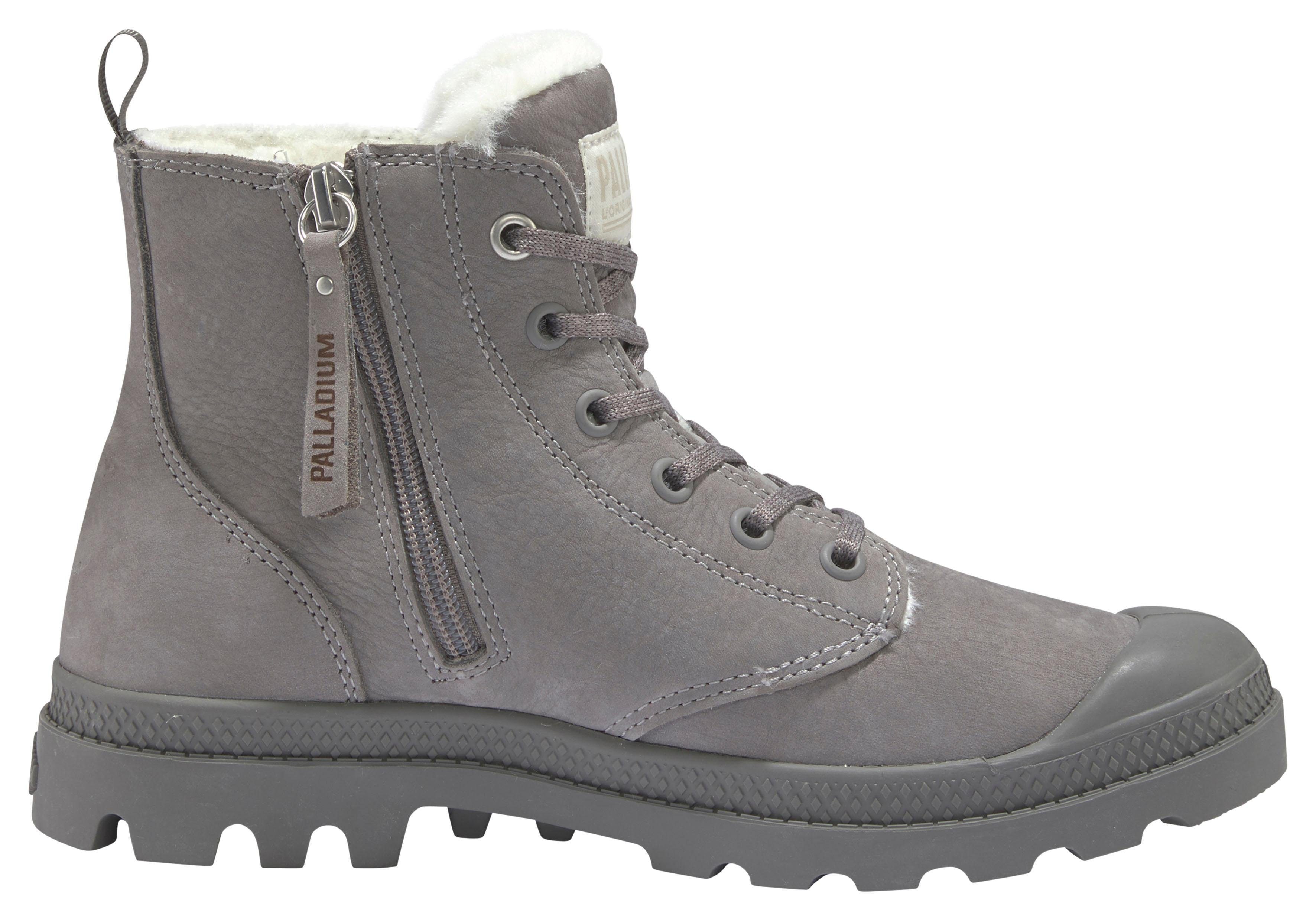 Palladium PAMPA HI ZIP WL W Winterboots Winterschuhe, Schnürboots, Winterstiefel, Snowboots, gefüttert