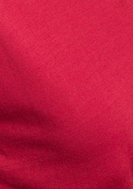Boysen's T-Shirt mit überschnittenen Schultern & kleinem Ärmelaufschlag