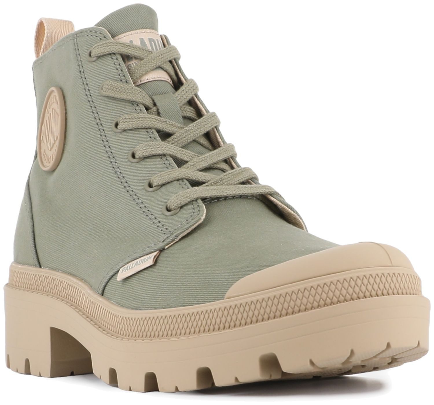 Palladium Palladium Pallabase Twill Vetiver Sneaker – Bild 4 von 5