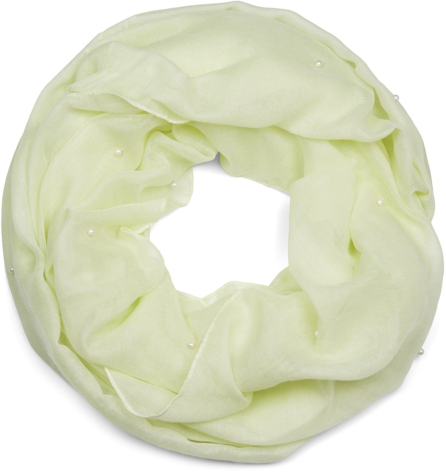 Loop Loop Schal mit Perlen Applikation