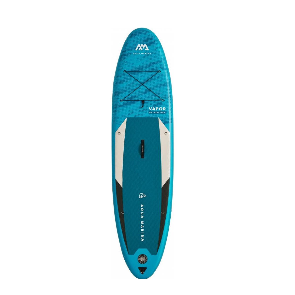 Aqua Marina SUP-Board 315x79 cm All-Around mit Pumpe, Paddel & Rucksack, Edelstahl-D-Ringe – zur optionalen Befestigung eines SUP-Sitzes