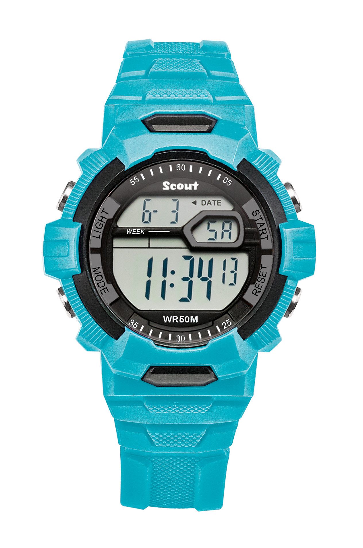 Scout Quarzuhr Kinder Armbanduhr The Digi Türkis 280308005