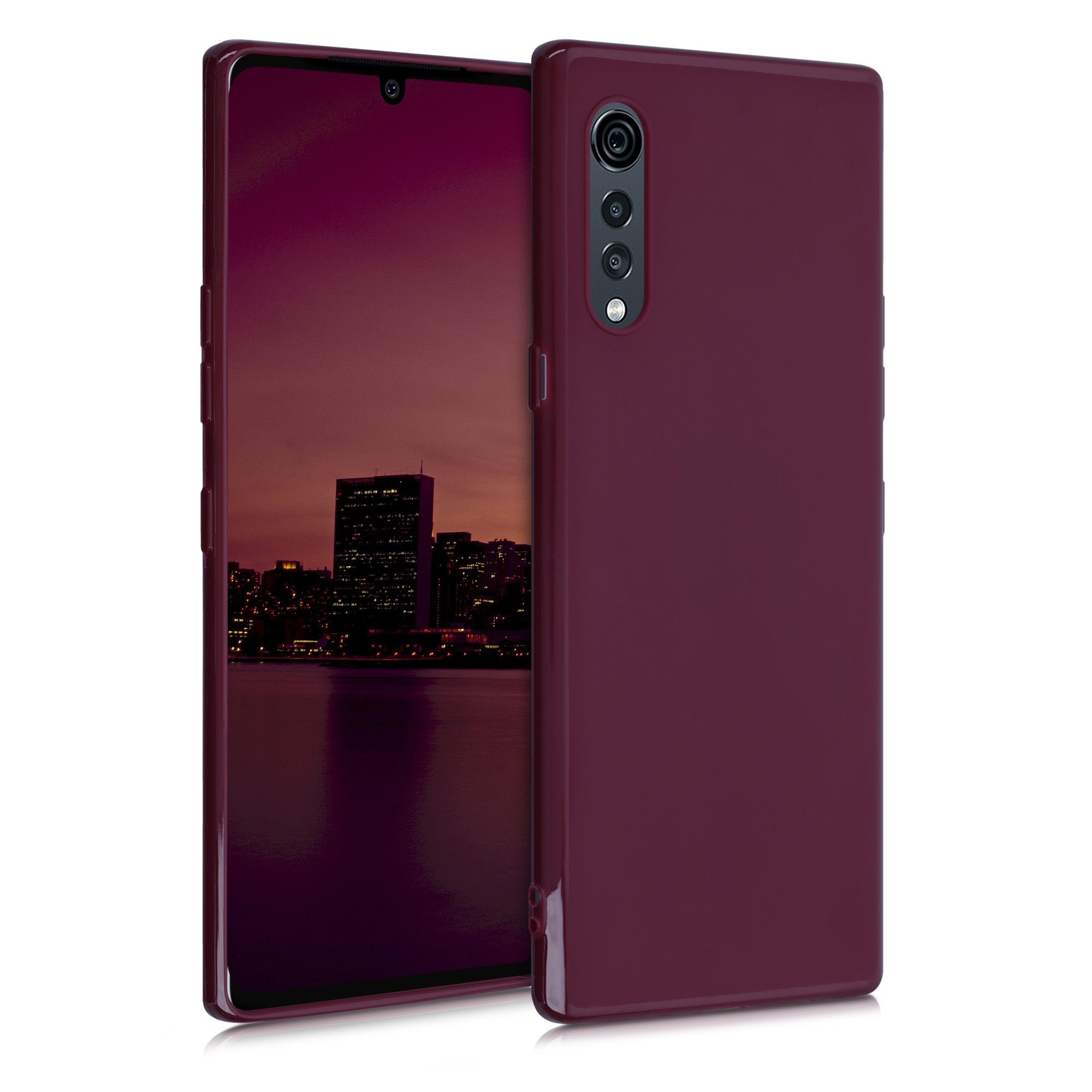 kwmobile Handyhülle Hülle für LG Velvet, Hülle Silikon - Soft Handyhülle - Handy Case Cover
