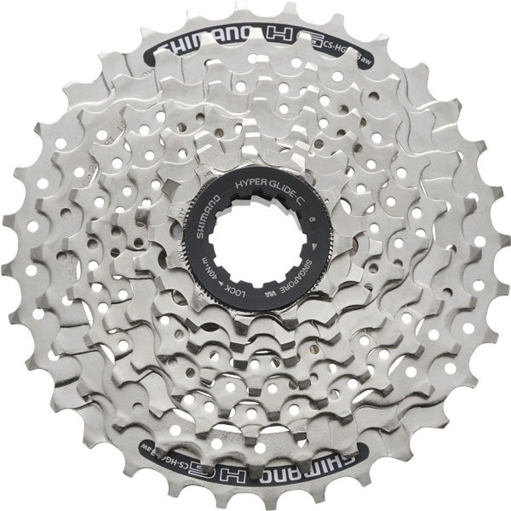 Zahnkranz SHIMANO Kassette CS-HG41 8f. 11-13-15-17-20-23-26-30Z. 1Stk. nickel be