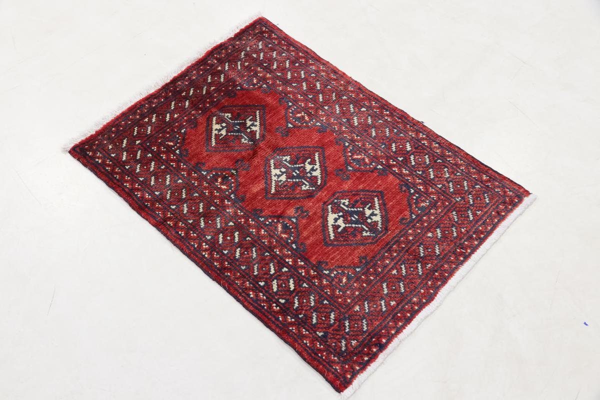 Orientteppich Turkaman 6 mm / Perserteppich, Nain Höhe: Handgeknüpfter Orientteppich rechteckig, 65x87 Trading