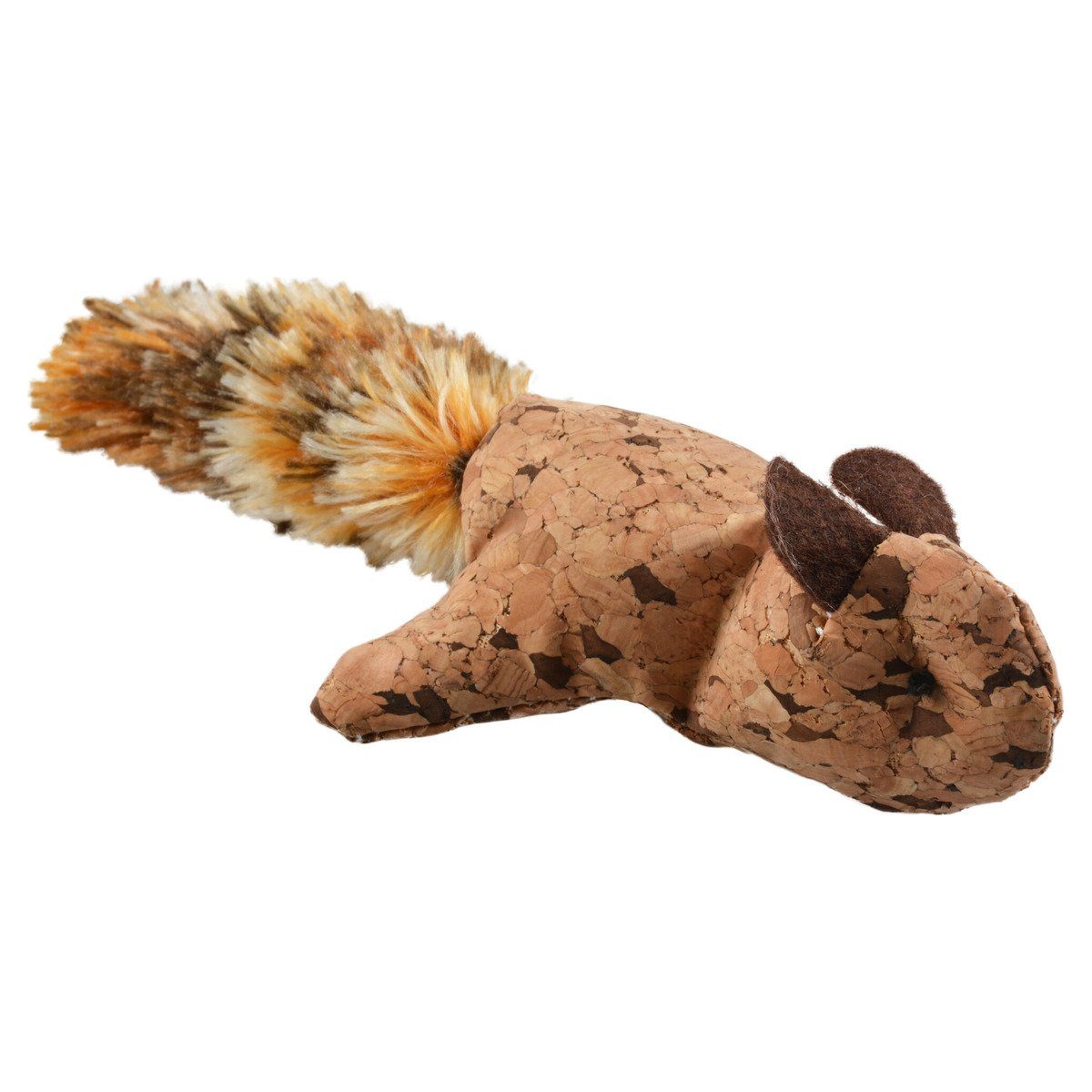 DUVO+ Tierkuscheltier Katzenspielzeug Eichhörnchen mit Plüschschwanz günstig online kaufen