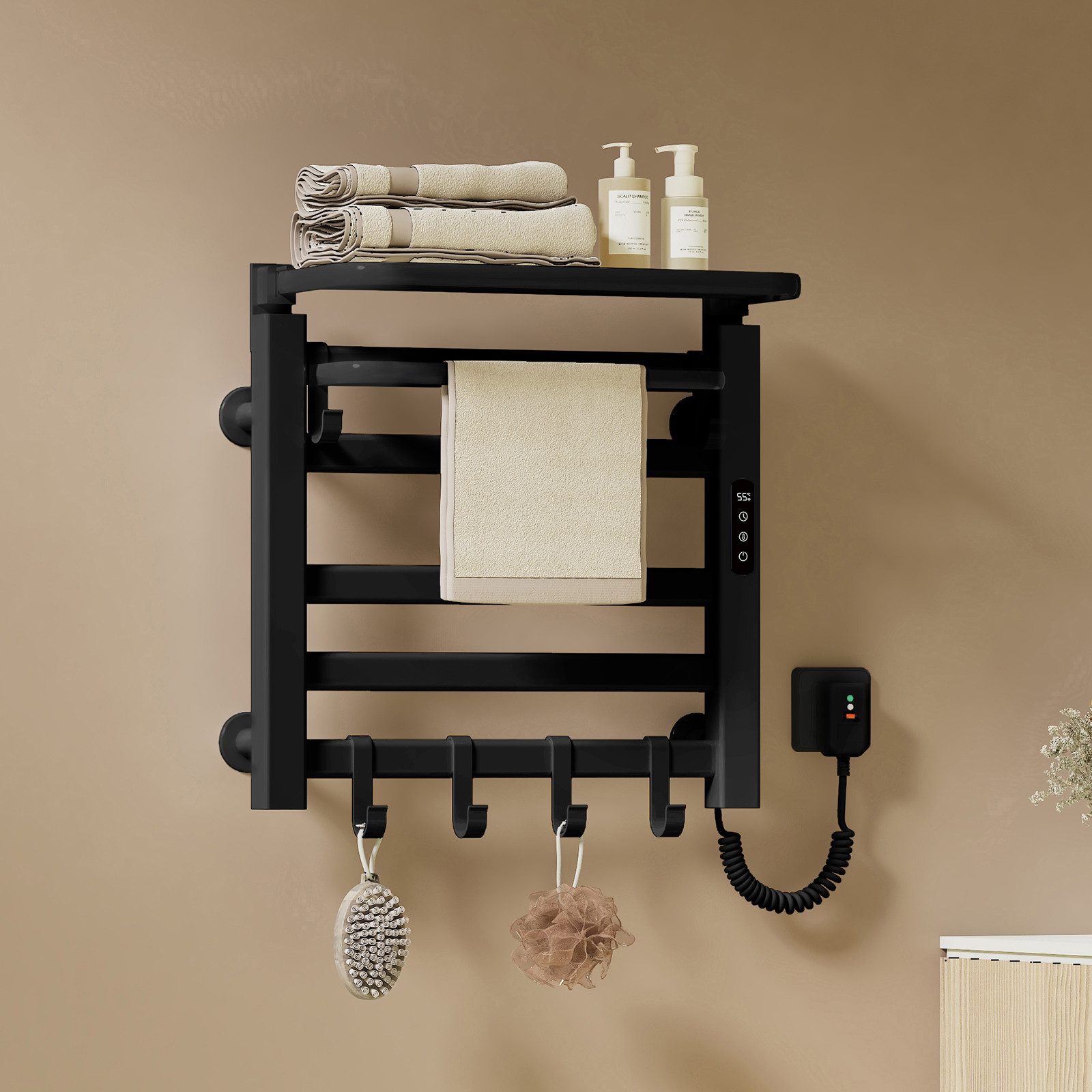 EMKE Elektrischer Badheizkörper Handtuchwärmer handtuchheizkörper mit Intel günstig online kaufen