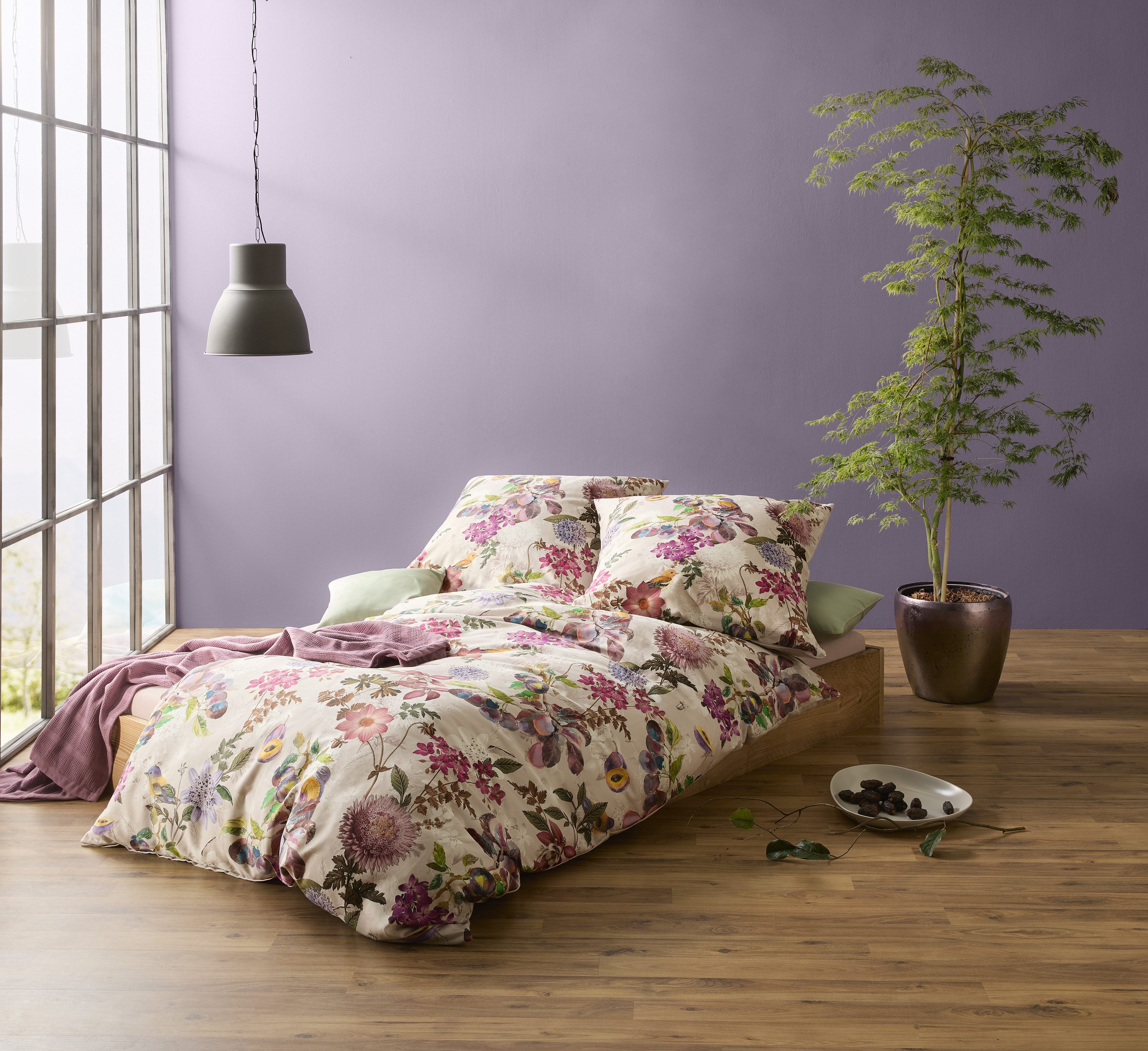 fleuresse Bettwäsche Baumwoll Bettwäsche Bed Art günstig online kaufen