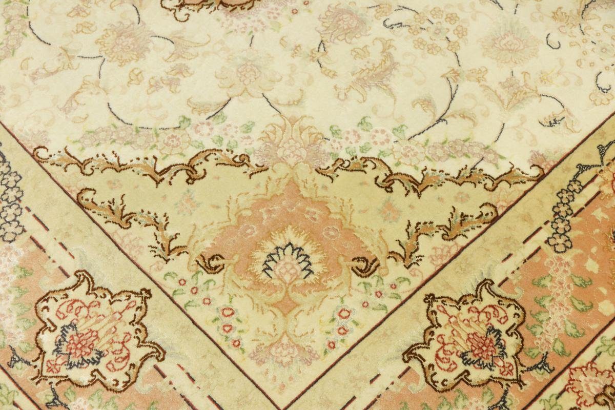 Trading, Floral 148x209 Höhe: Nain / Orientteppich Orientteppich Perserteppich, Täbriz 10 Handgeknüpfter rechteckig, mm