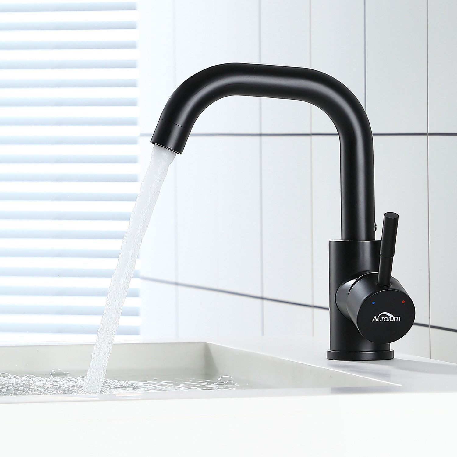 Auralum Max Waschtischarmatur 360° Drehbar Waschbecken günstig online kaufen