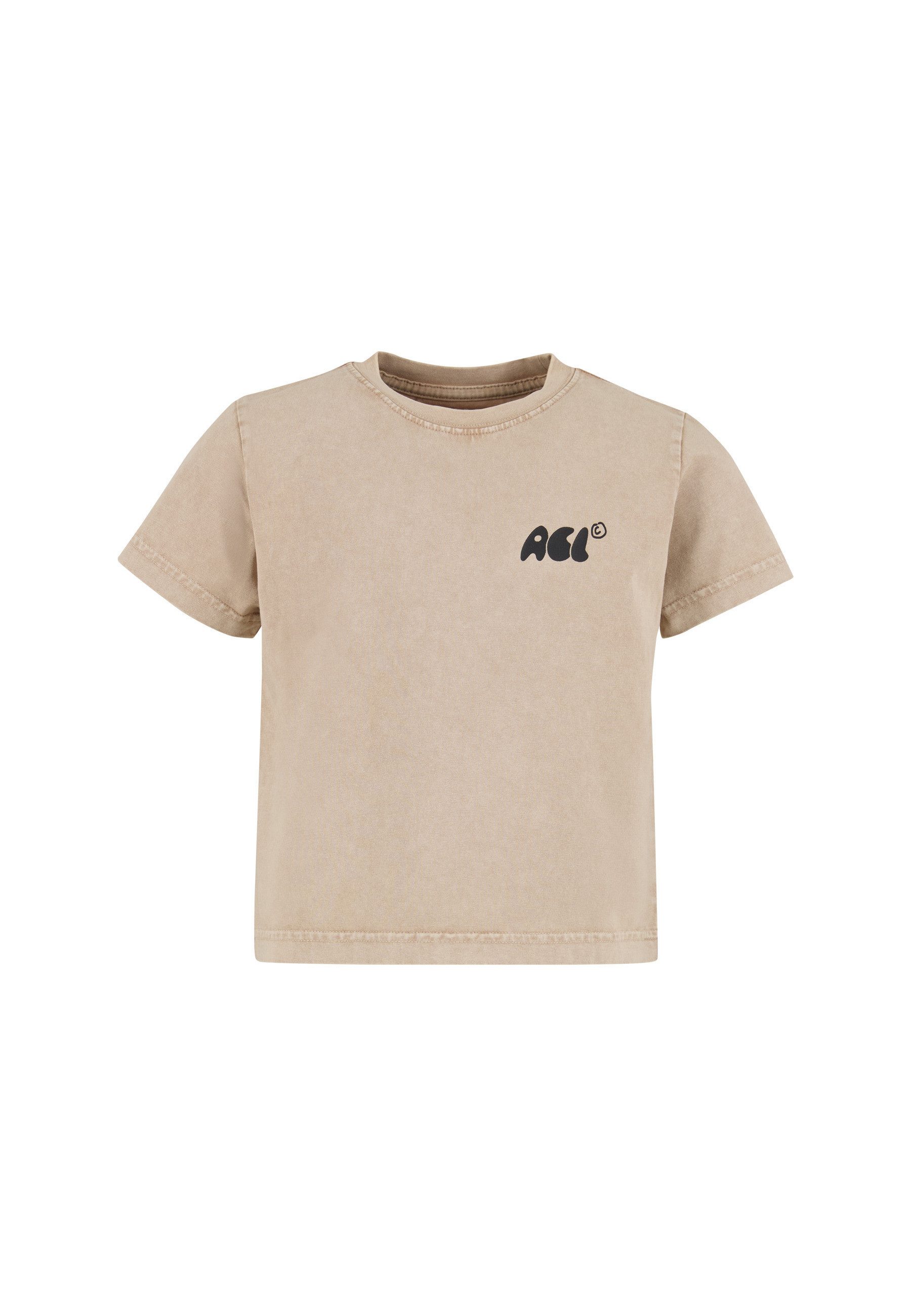 Another Cotton Lab T-Shirt Another Cotton Lab Cacao Department Oversized T-Shirt Washed (1-tlg)