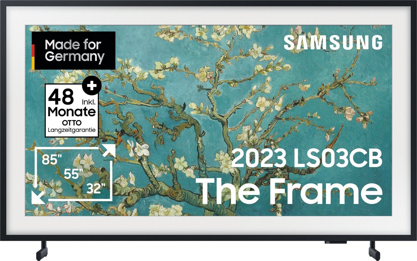 Samsung GQ32LS03CBU LED-Fernseher (80 cm/32 Zoll, Smart-TV, Mattes Display,Austauschbare Rahmen,Art Mode) ! RABATT: 30.04% Samsung GQ32LS03CBU LED-Fernseher (80 cm/32 Zoll, Smart-TV, Mattes Display,Austauschbare Rahmen,Art Mode) ! RABATT: 30.04%