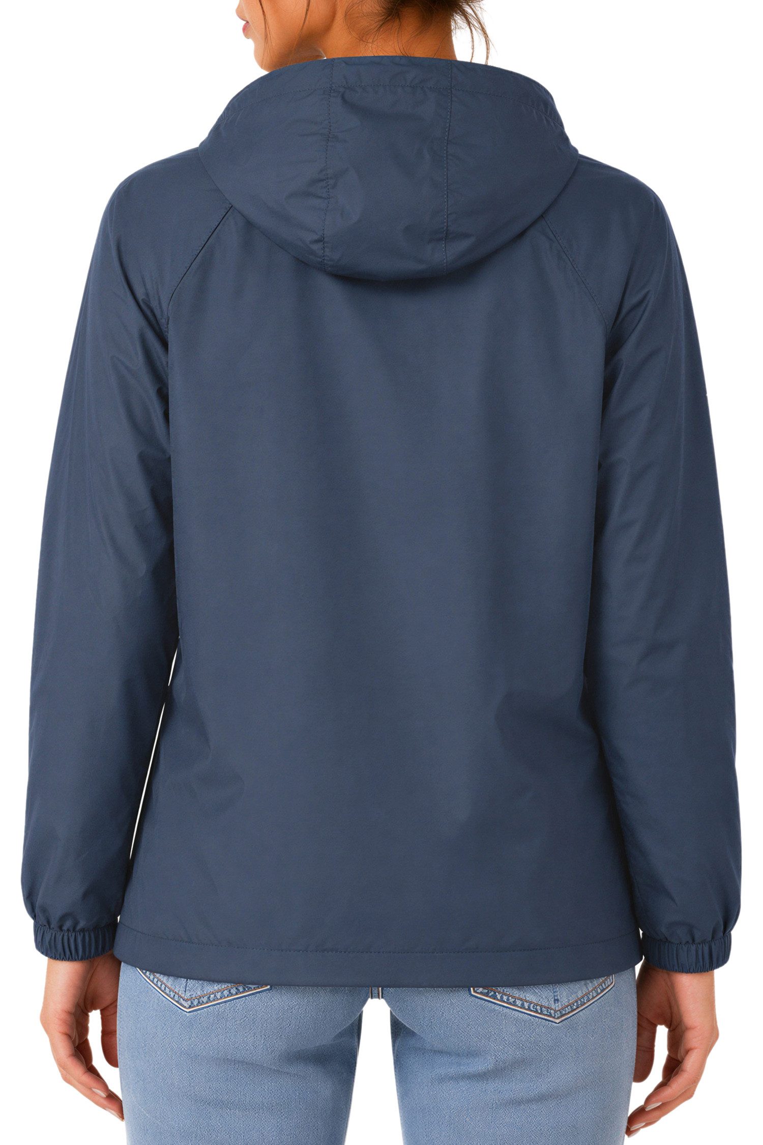 Reichstadt Allwetterjacke Damen Relaxed Fit Übergangsjacke Windbreaker 24RSW054 100% wasserfeste Damen-Regenjacke
