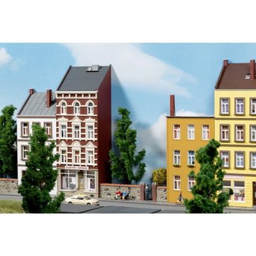 Auhagen Modelleisenbahn-Gebäude H0 Halbreliefhäuser Schmidtstraße 18-26