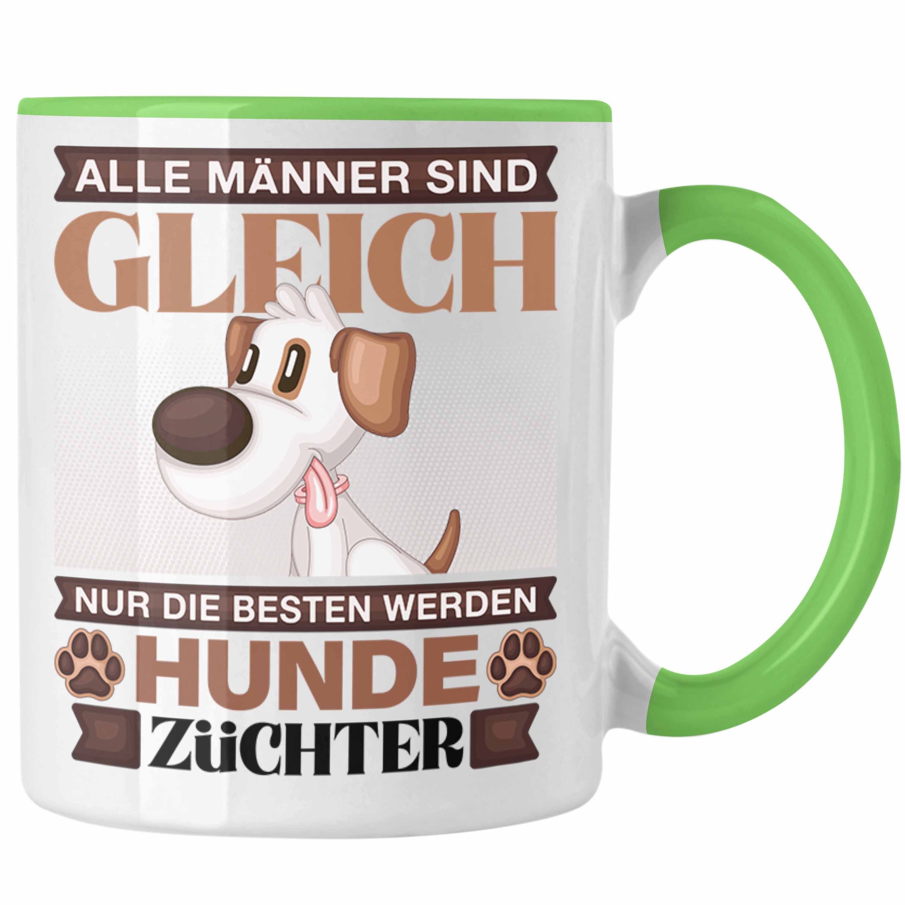 Grün Trendation Züchter Trendation Spruch Tasse Lustiger Geschenkidee - Hunde Geschenk Tasse