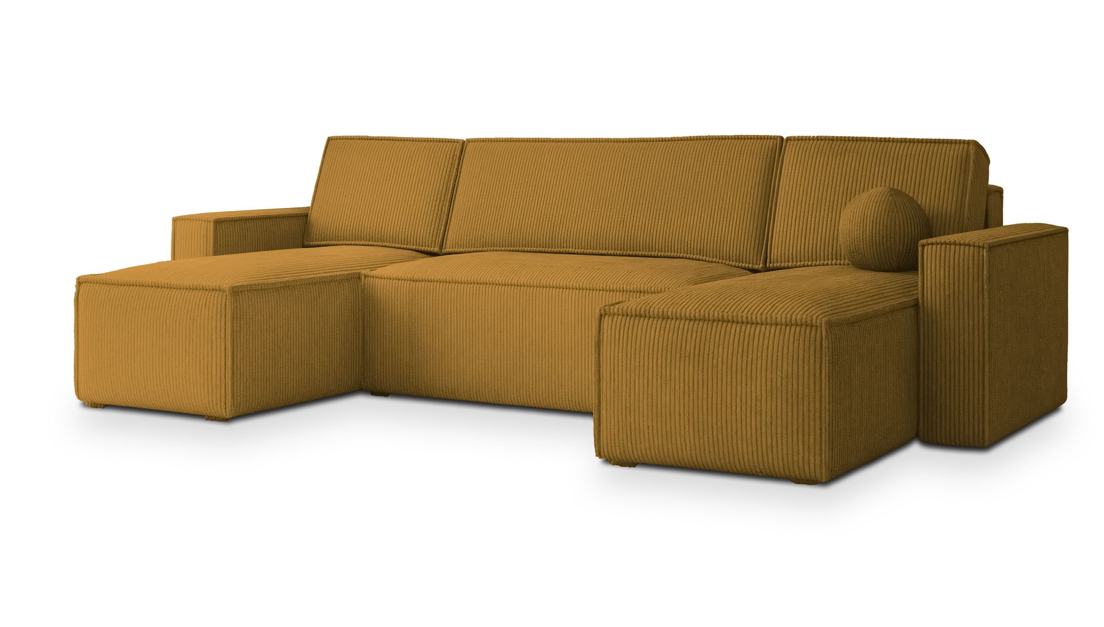 Masseno Ecksofa PESANO mit Schlaffunktion U-Form, günstig online kaufen