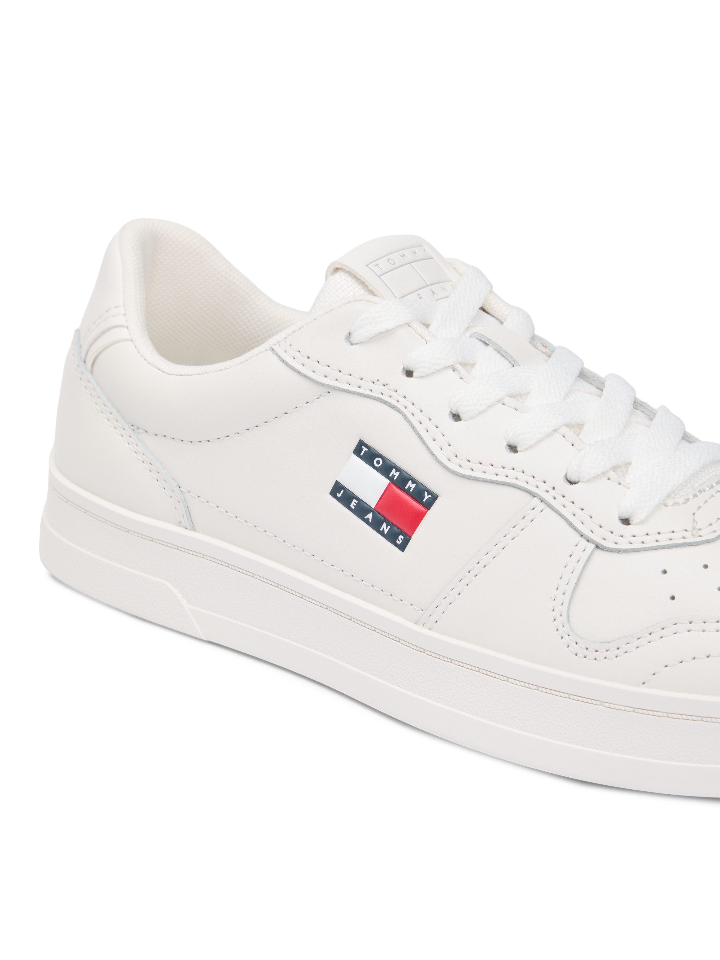 Tommy Jeans THE GREENWICH Plateausneaker, Schnürschuh, Halbschuh, Freizeitschuh mit Ziernähten
