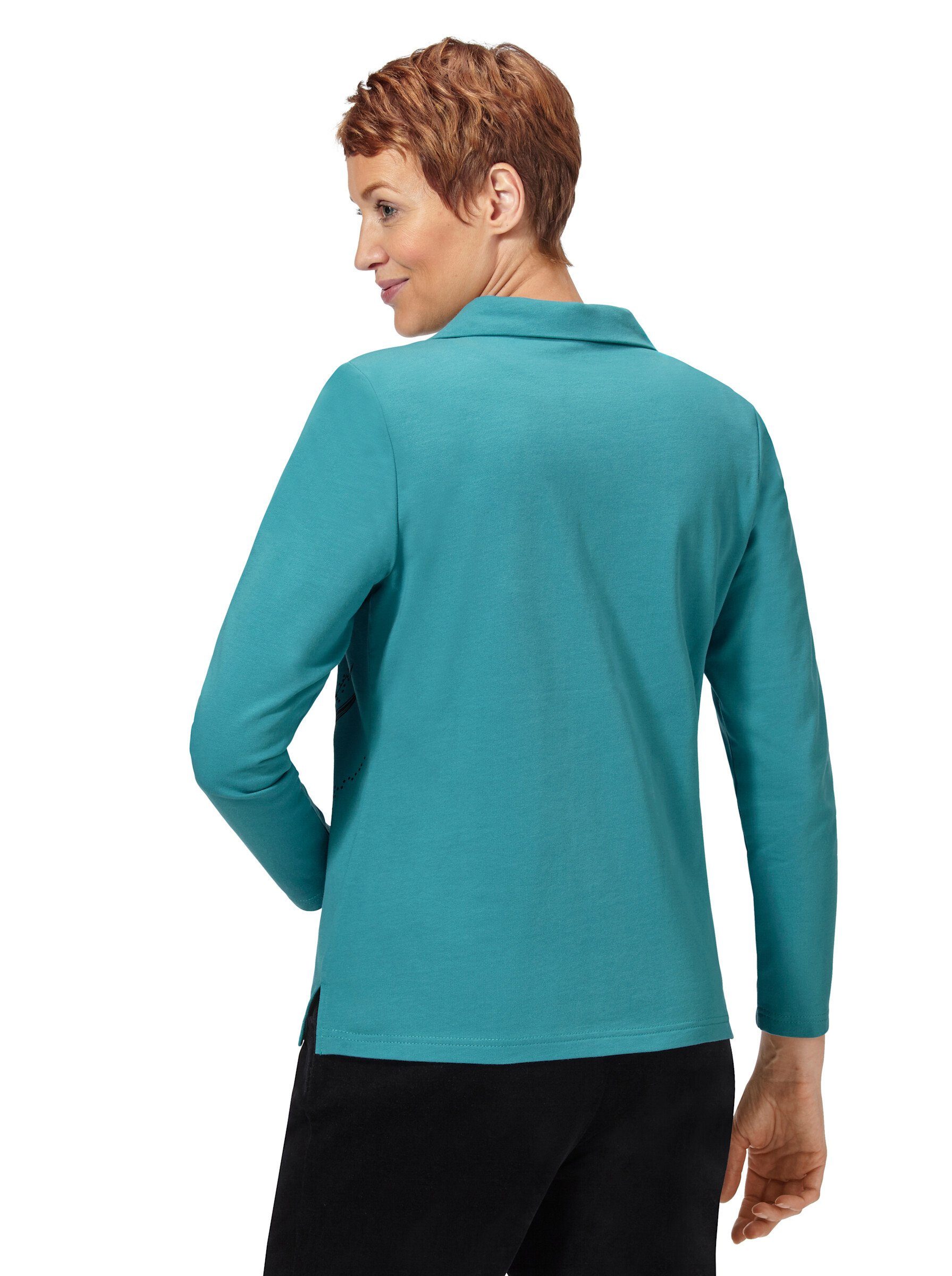Classic Basics Langarm-Poloshirt "Winter-Shirt", (1 tlg.) günstig online kaufen
