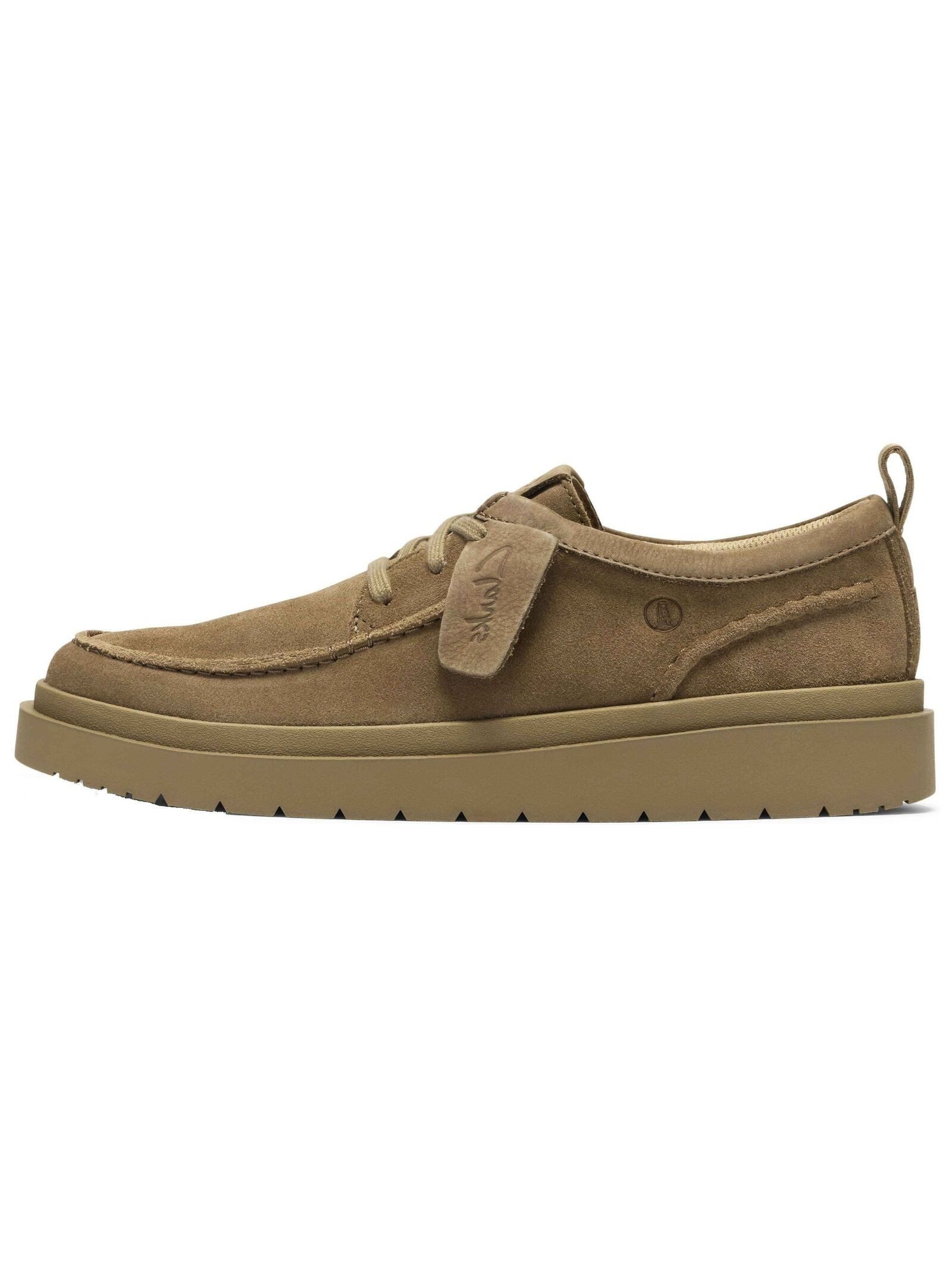 Clarks Clarks Halbschuhe Veloursleder Schnürschuh günstig online kaufen
