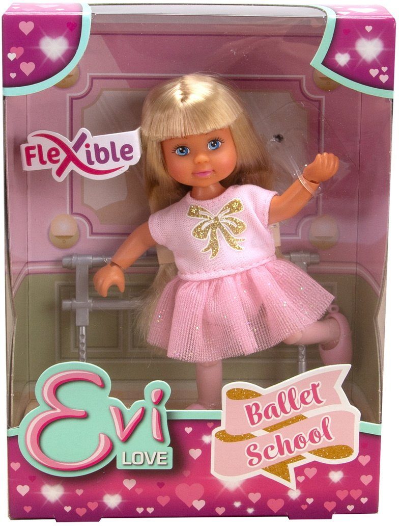 SIMBA Anziehpuppe Puppe Evi Love Ballet School Evi im süßen