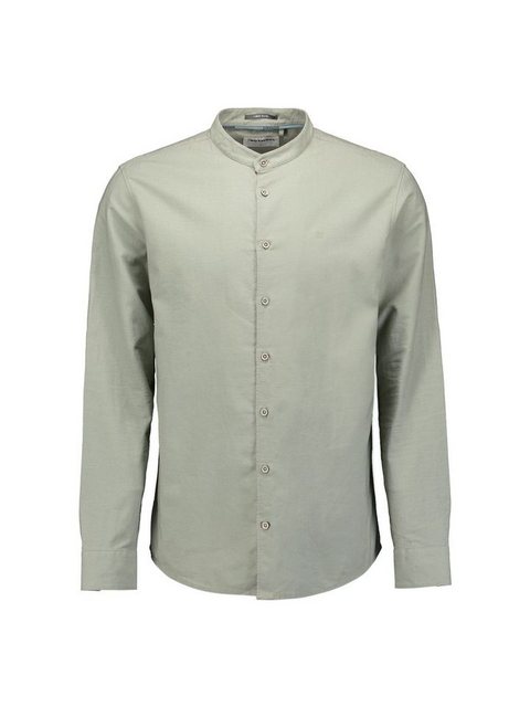 NO EXCESS Leinenhemd - sommerliches Langarmhemd – Shirt Granddad Solid With günstig online kaufen