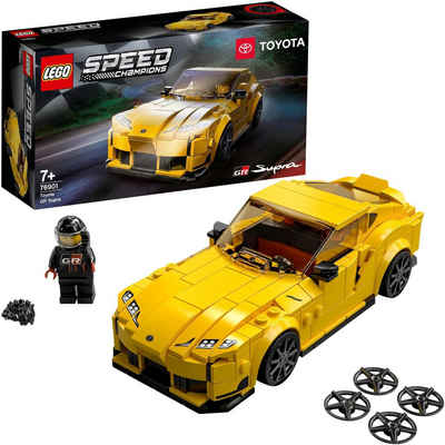 LEGO® Konstruktionsspielsteine »Toyota GR Supra (76901), LEGO® Speed Champions«, (299 St)