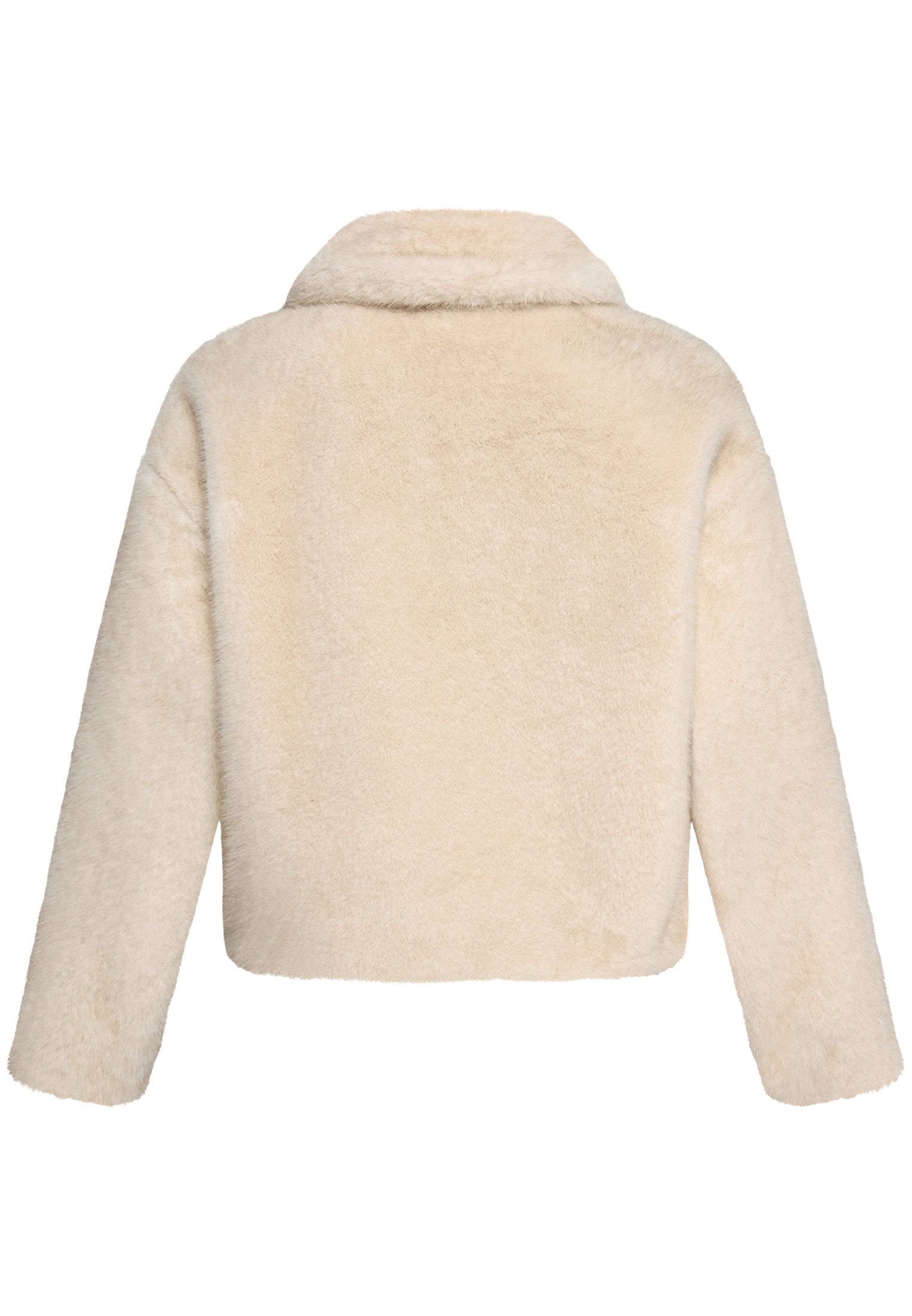 Zero Plüschjacke Damen mit Reißverschluss