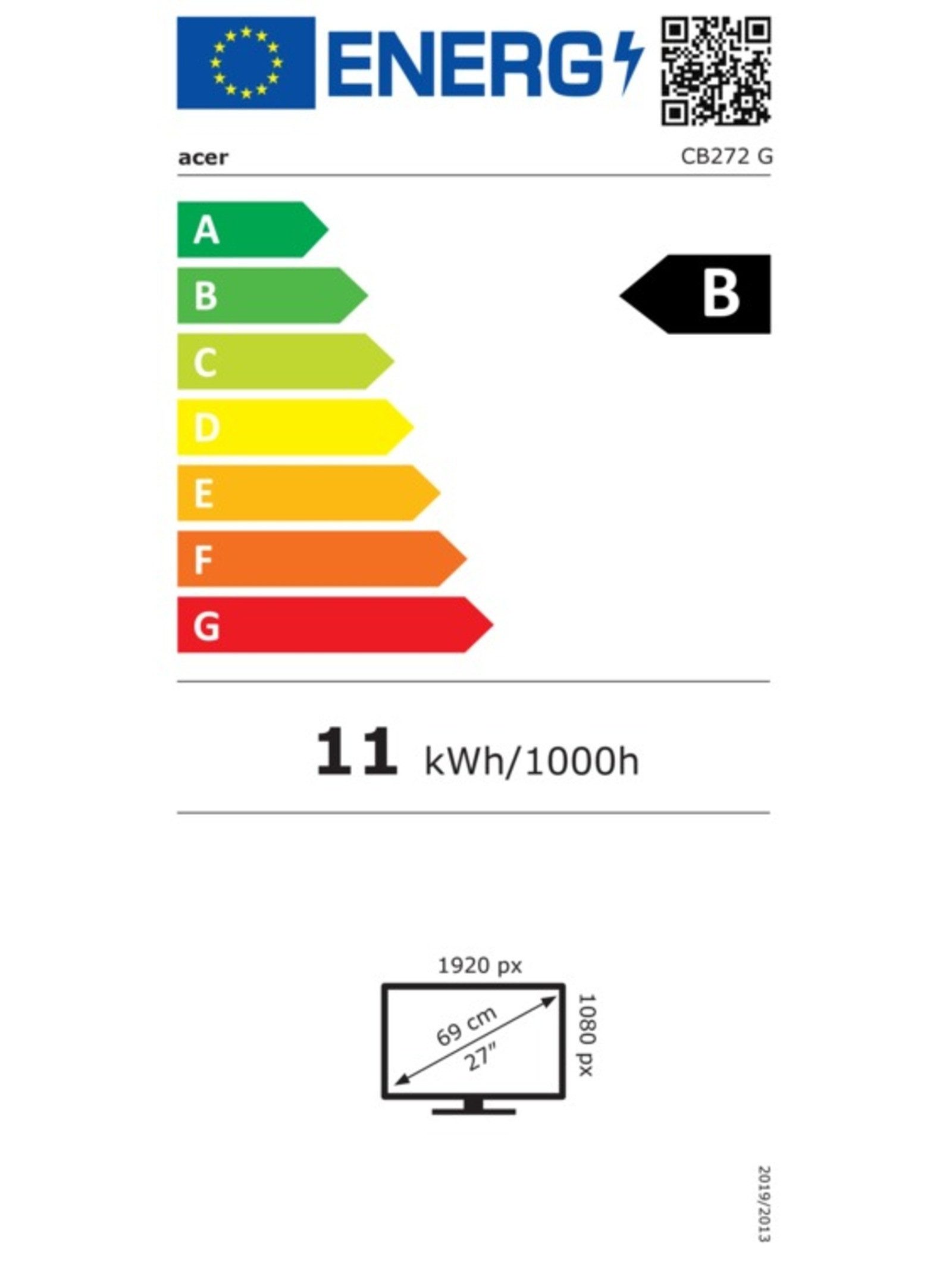 Energieeffizienzklasse: 