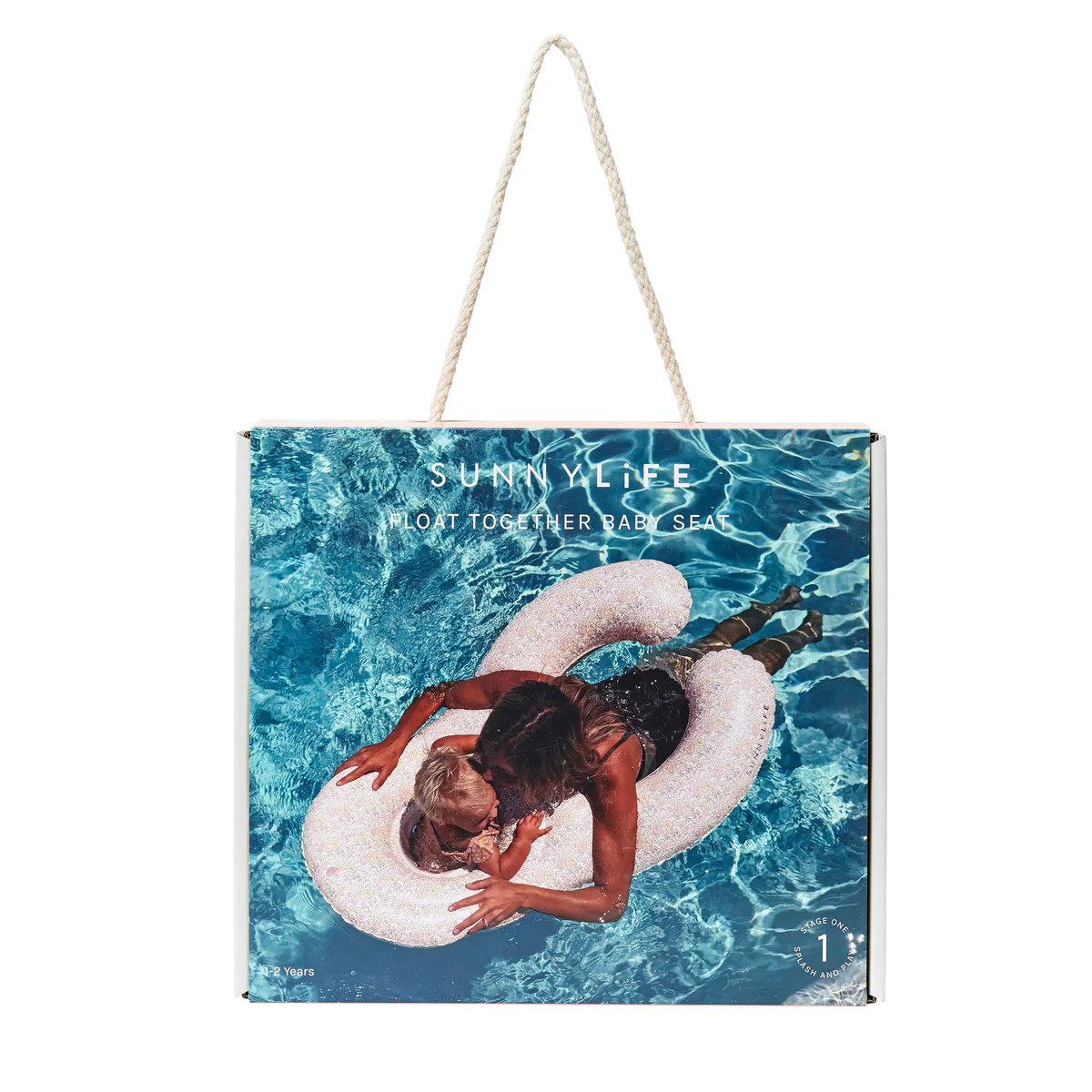 Sunnylife Schwimmring Schwimmring Baby FLOAT TOGETHER - INTO THE GARDEN