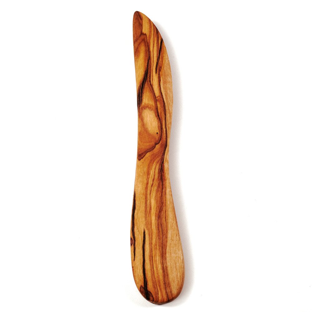 dasOlivenholzbrett Buttermesser Buttermesser aus Olivenholz