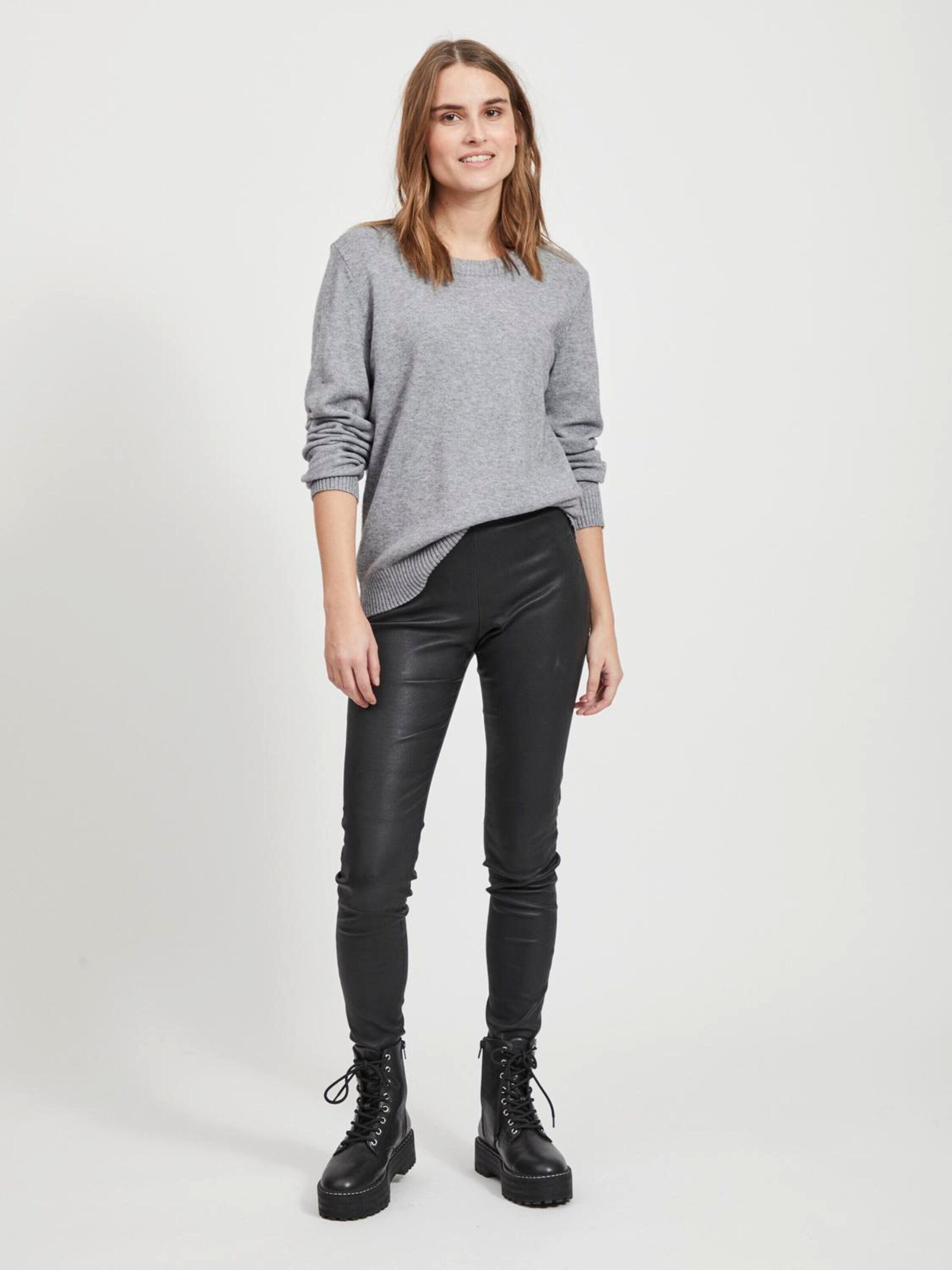 Vila Strickpullover VIRil (1-tlg) Plain/ohne Details günstig online kaufen