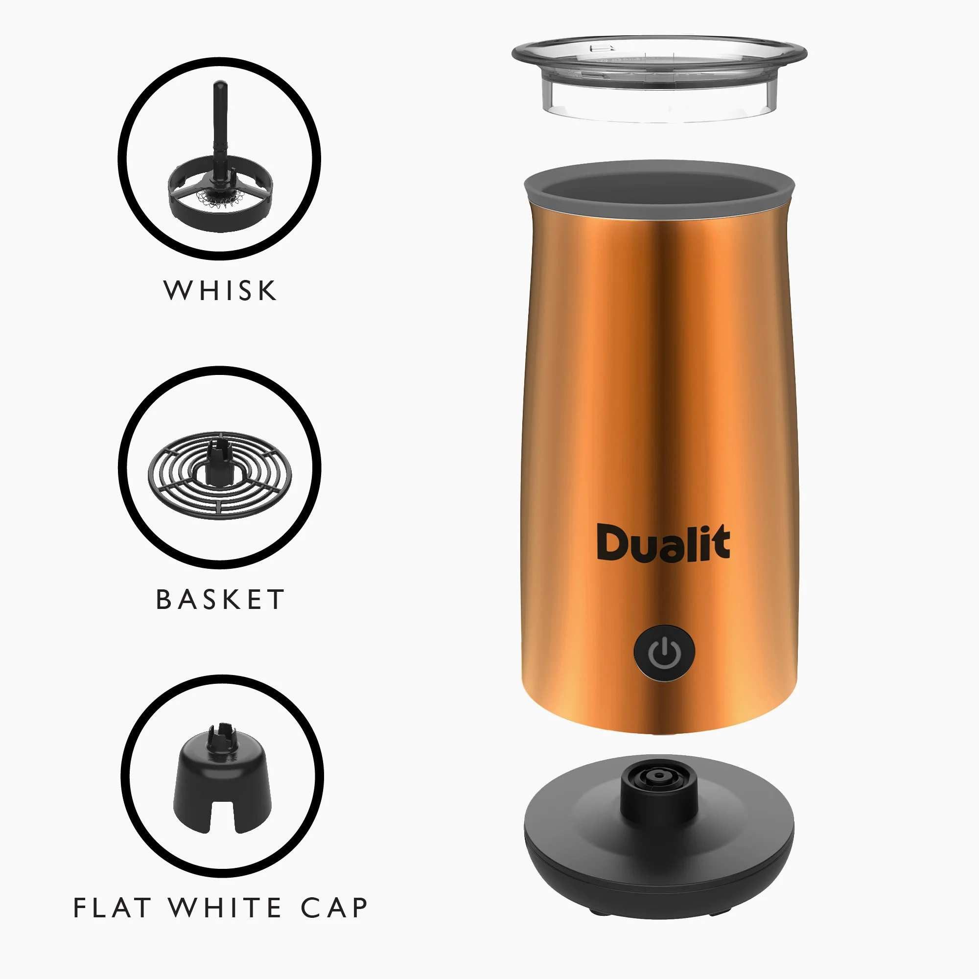 Dualit Milchaufschäumer Dualit Milch- und Schokoladenaufschäumer
