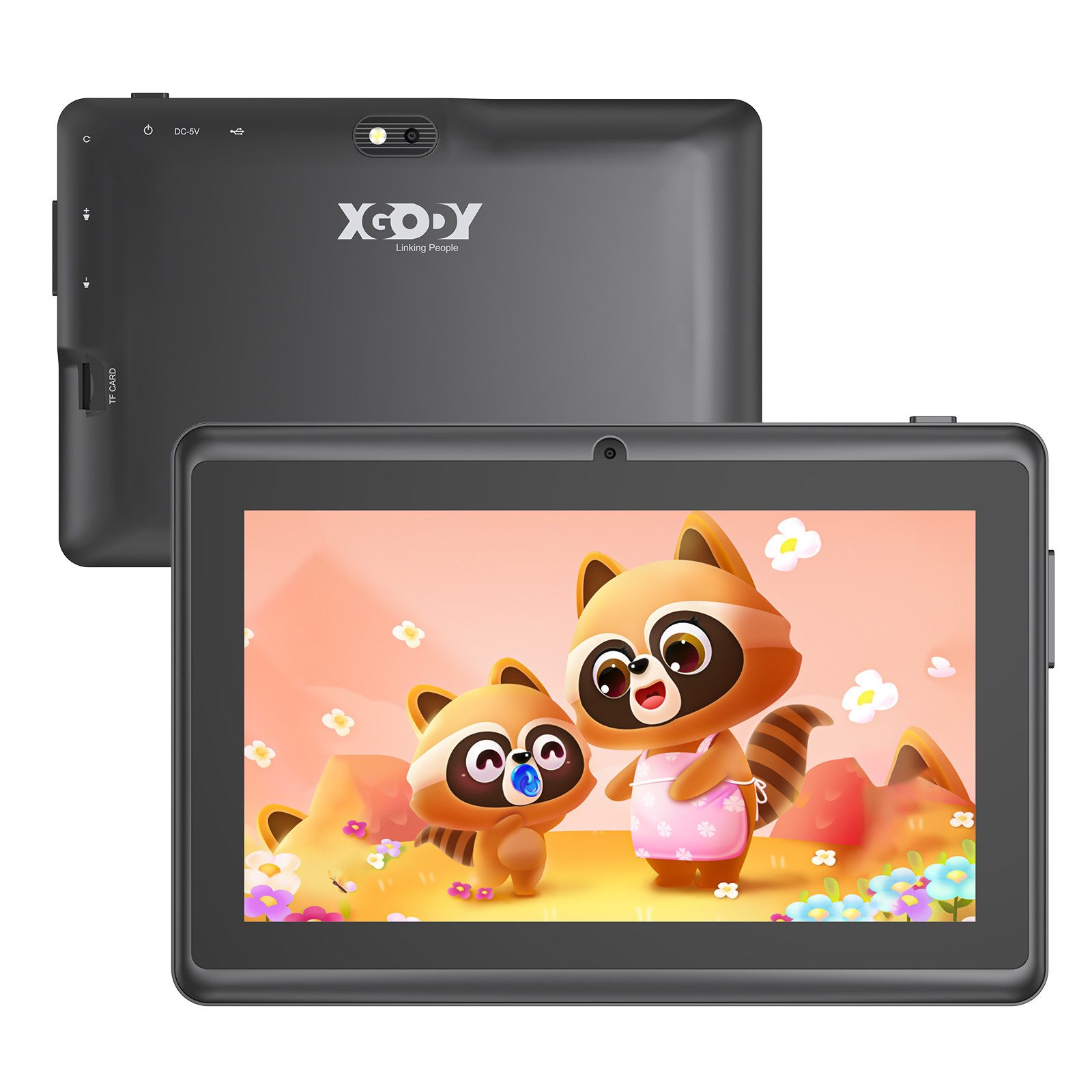 XGODY Lerntablet T702 pro-MAX, Iwawa, 7", 1024×600 IPS, 3GB RAM, 32GB ROM, Android 12
