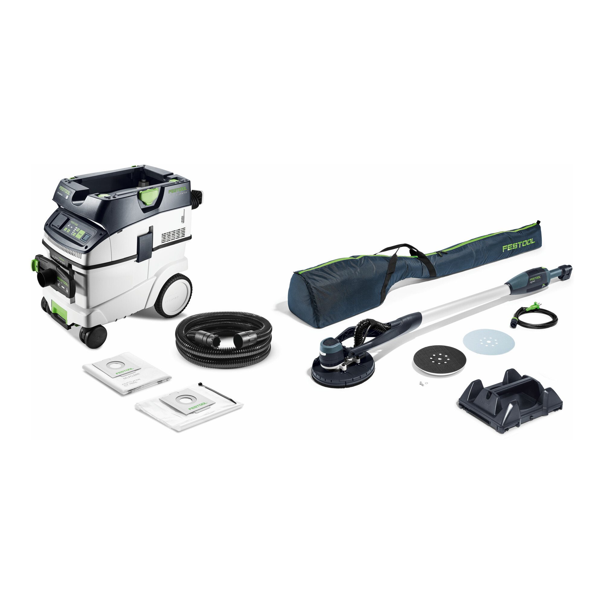 FESTOOL Festool Langhalsschleifer- und Sauger-Set PLANEX LHS-E 225/CTL 36-Set