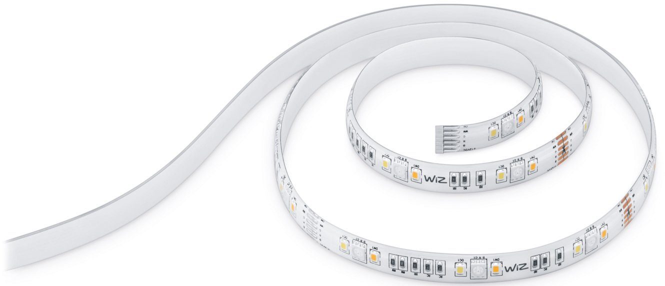 WiZ LED Stripe Zuhause und 1m flexibles 880lm Extension Lichterlebnis Ihr vielfältiges Lightstrip Einzelpack, für White&Color