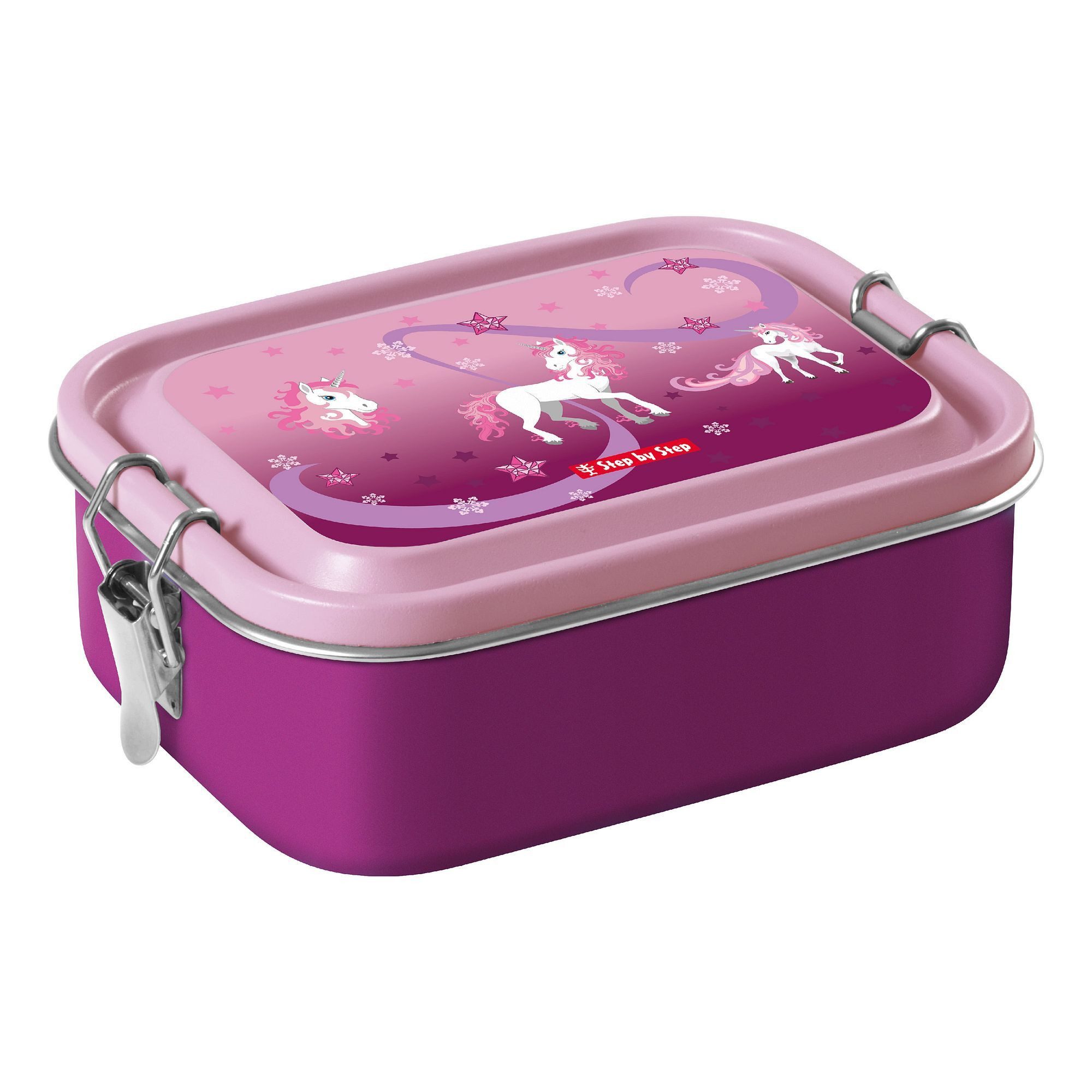 Step by Step Lunchbox, Edelstahl, Edelstahl