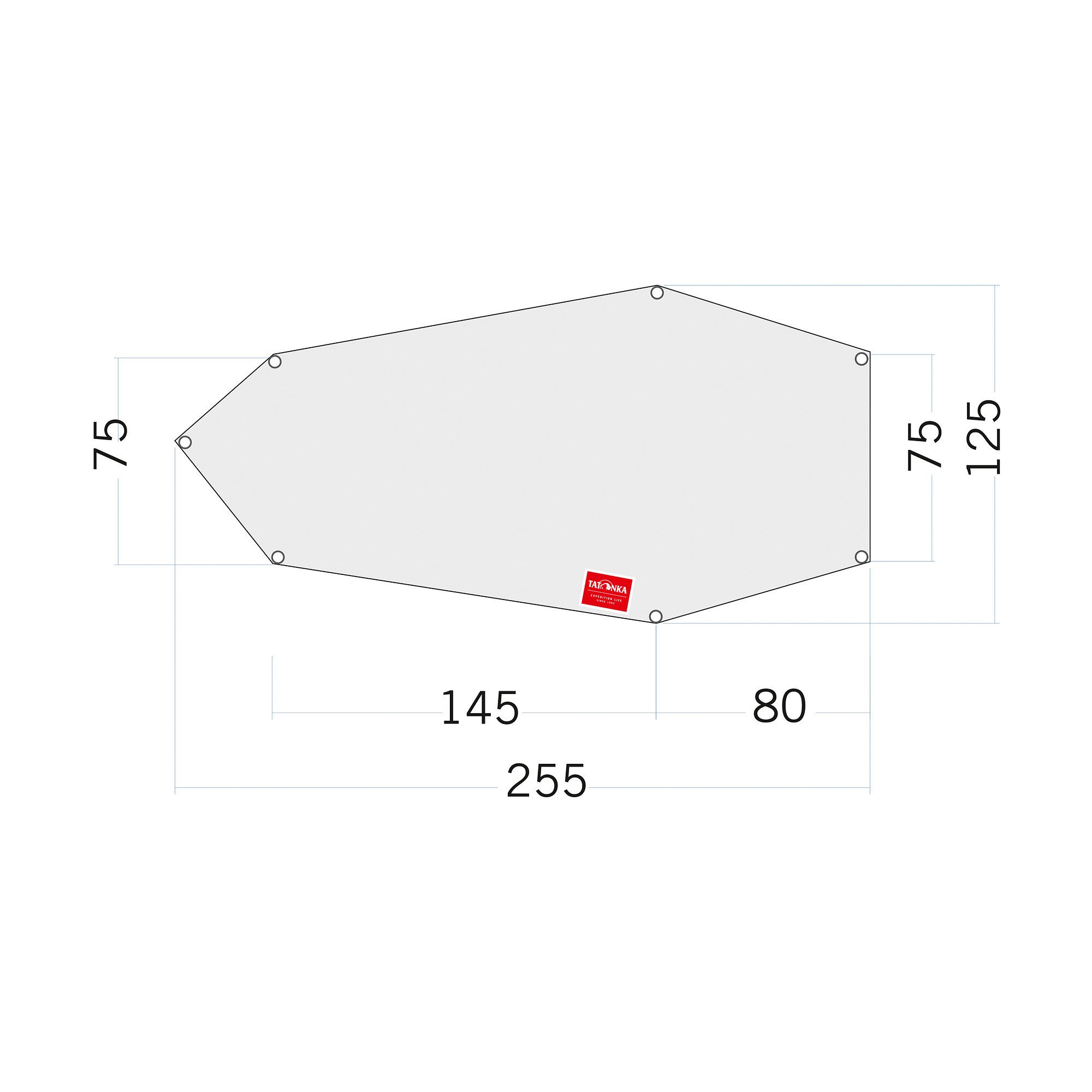 TATONKA® Zeltunterlage Floor Sheet PE Koli Zeltunterlage